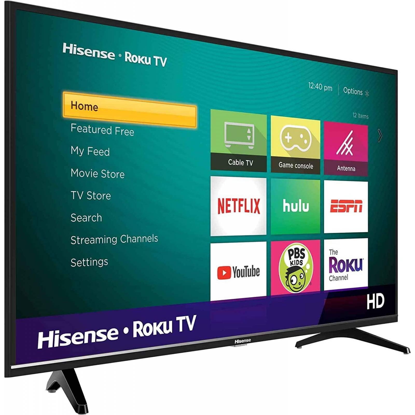 Televisor hisense 32 led 720p 60hz smart tv + roku (reacondicionado)