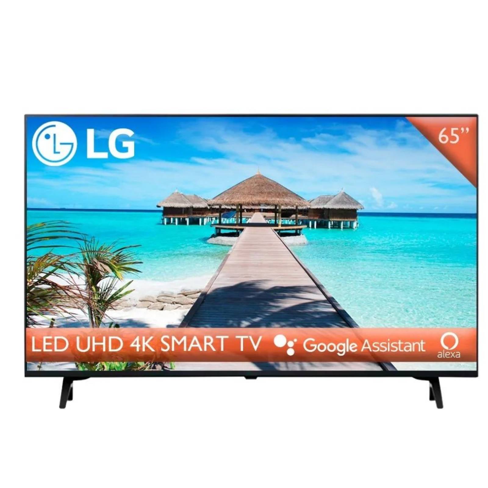 Televisor lg 65 pulgadas led 4k 3840 x 2160p 60hz smart tv full web bluetooth google assistant alexa... y reconocimiento de voz (reacondicionado)