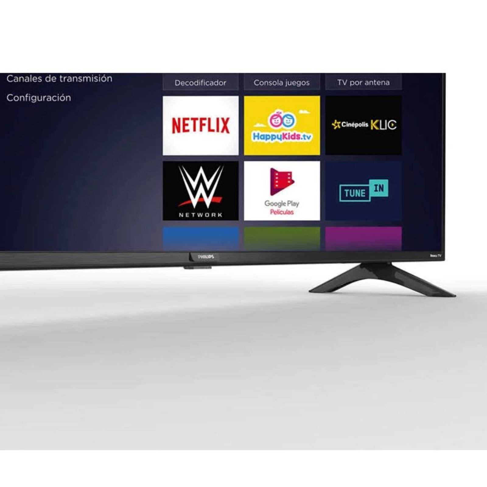Televisor philips 50 led 4k 3840 x 2160 60hz smart tv android bluetooth google play (reacondicionado)