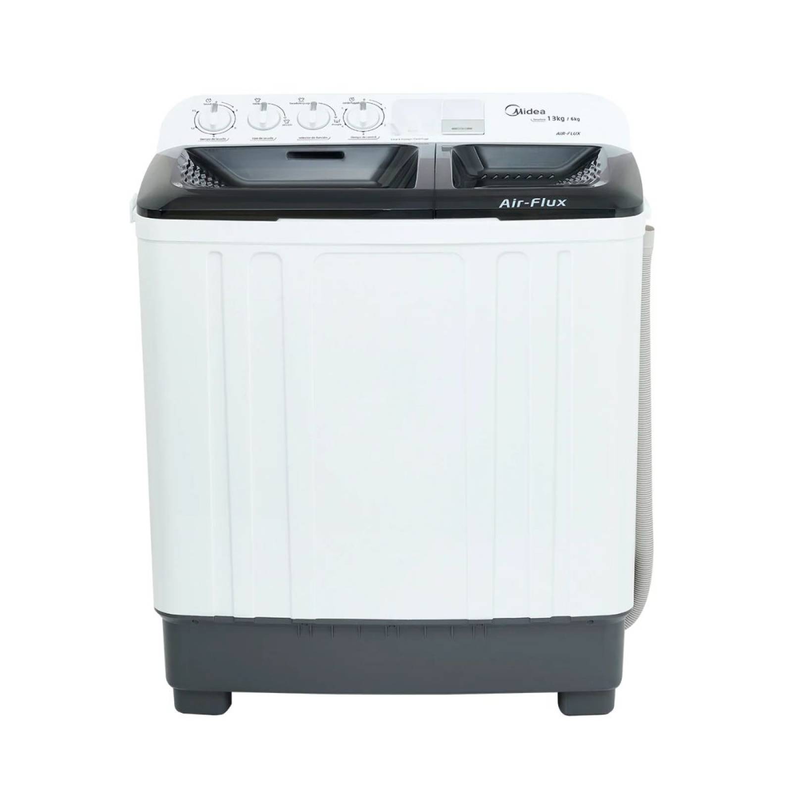 Lavadora 13 kg doble tina marca midea