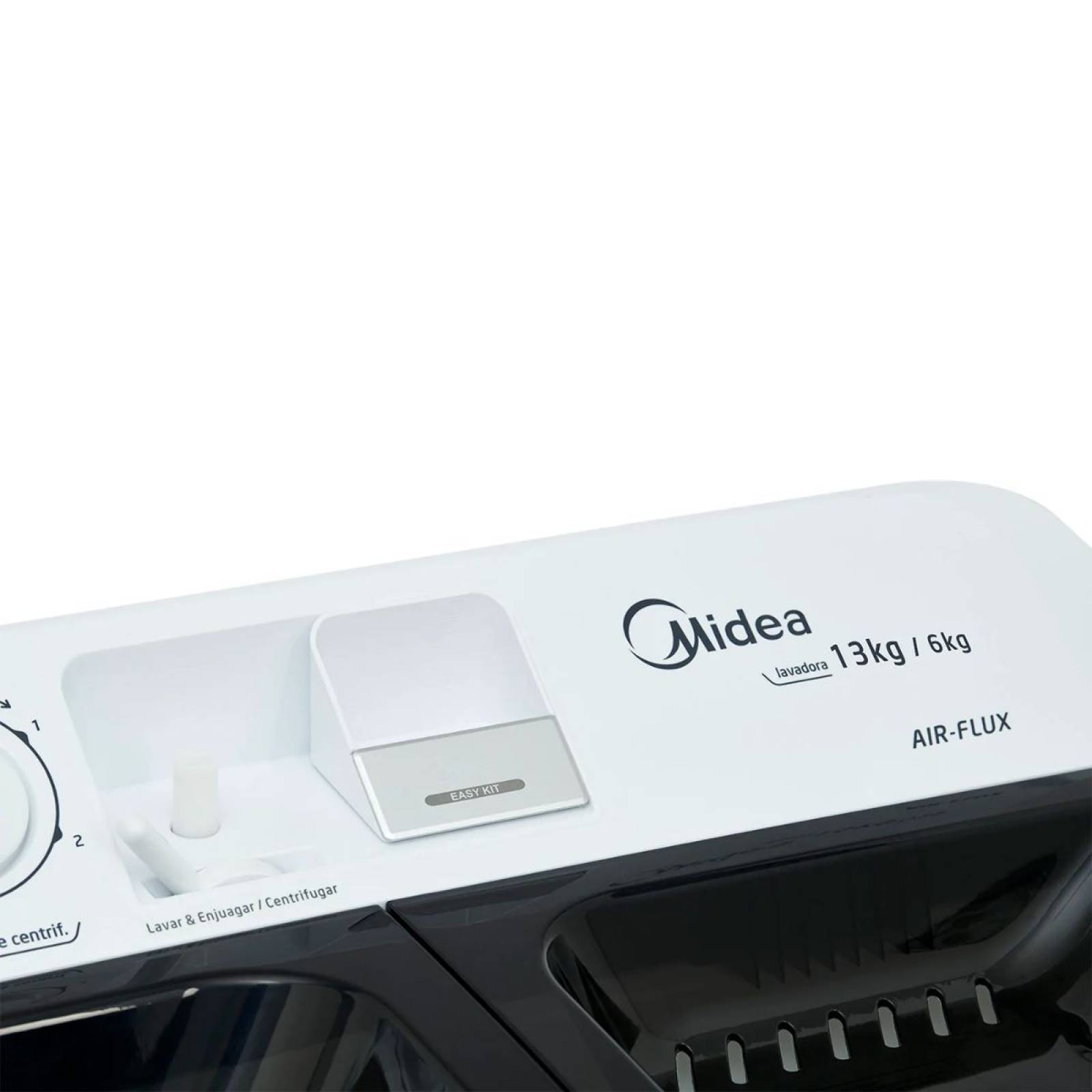 Lavadora 13 kg doble tina marca midea
