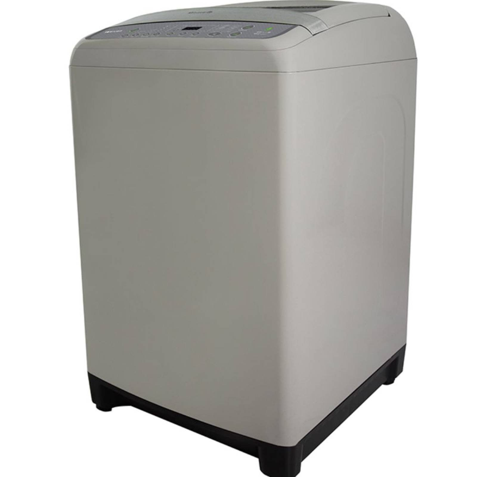 Lavadora 21kg automatica carga superior gris claro daewoo