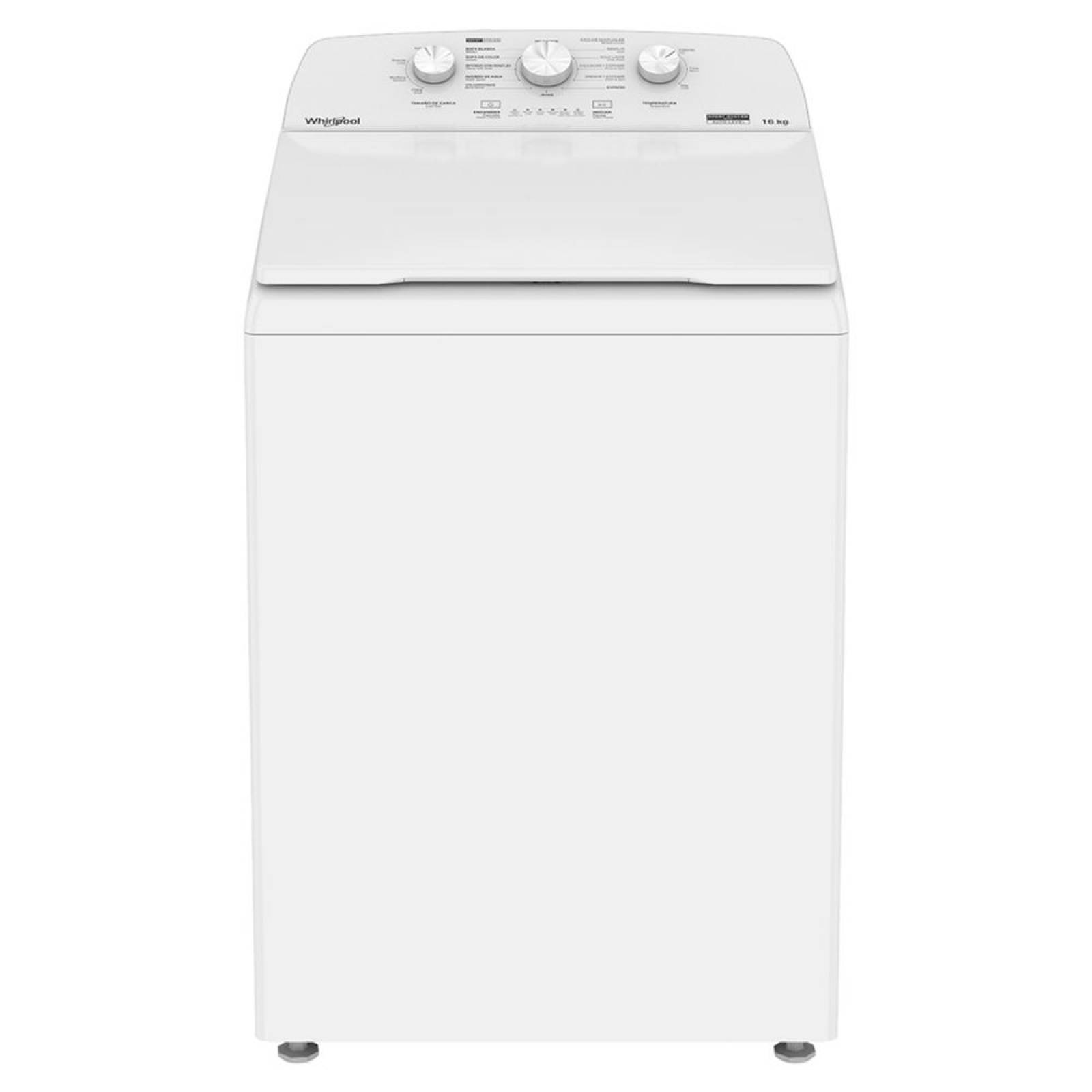 Lavadora whirlpool mod. 8mwtw-1643mjq capacidad 16 kg