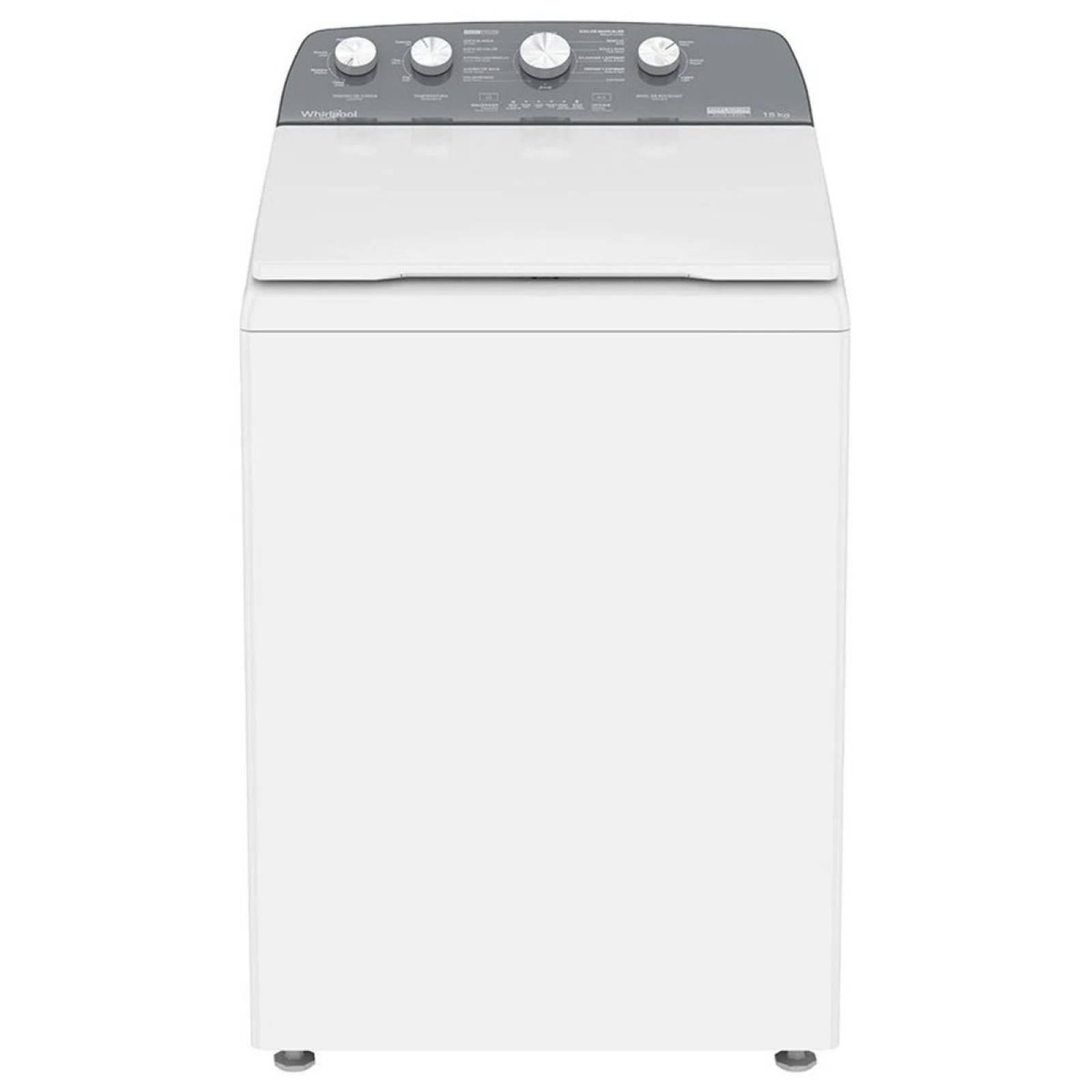 Lavadora whirlpool mod. 8mwtw-1844mjm capacidad 18 kg