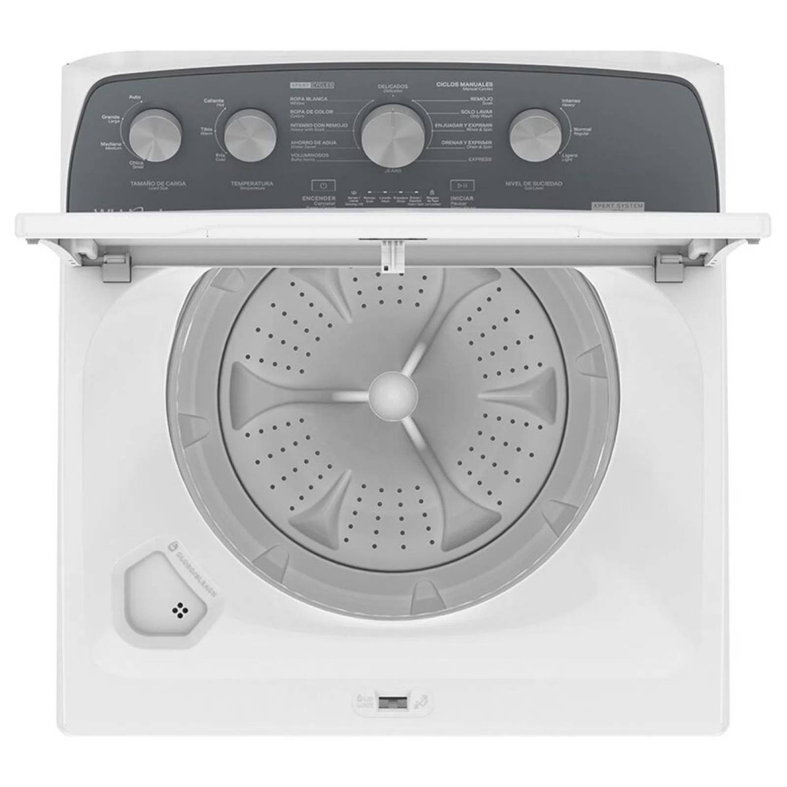 Lavadora whirlpool mod. 8mwtw-1844mjm capacidad 18 kg