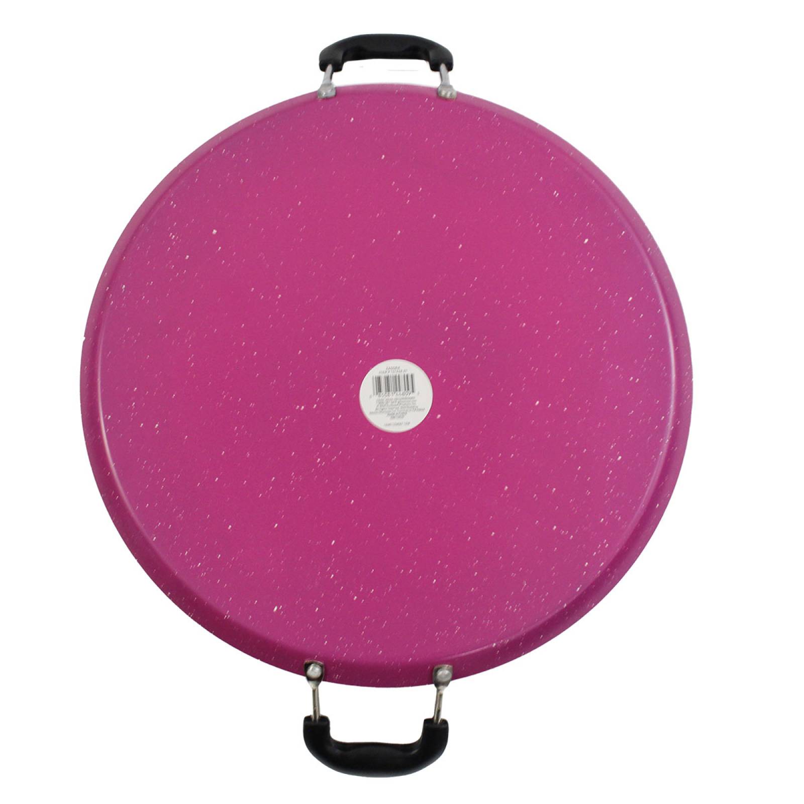Comal con superficie antiadherente 35cm color rosa 121628.01 ped.22 24 3834 2003040