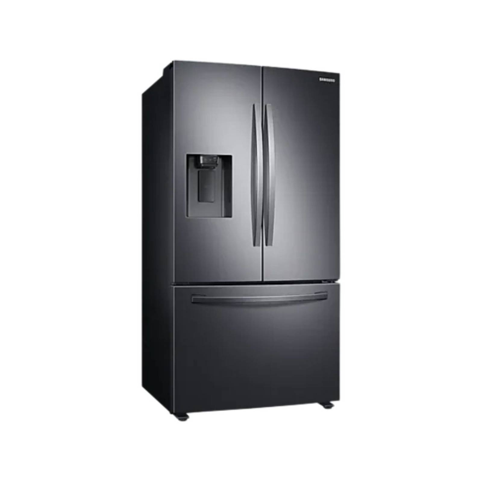 Refrigerador 27 pies french door c/dispensador color negro marca samsung