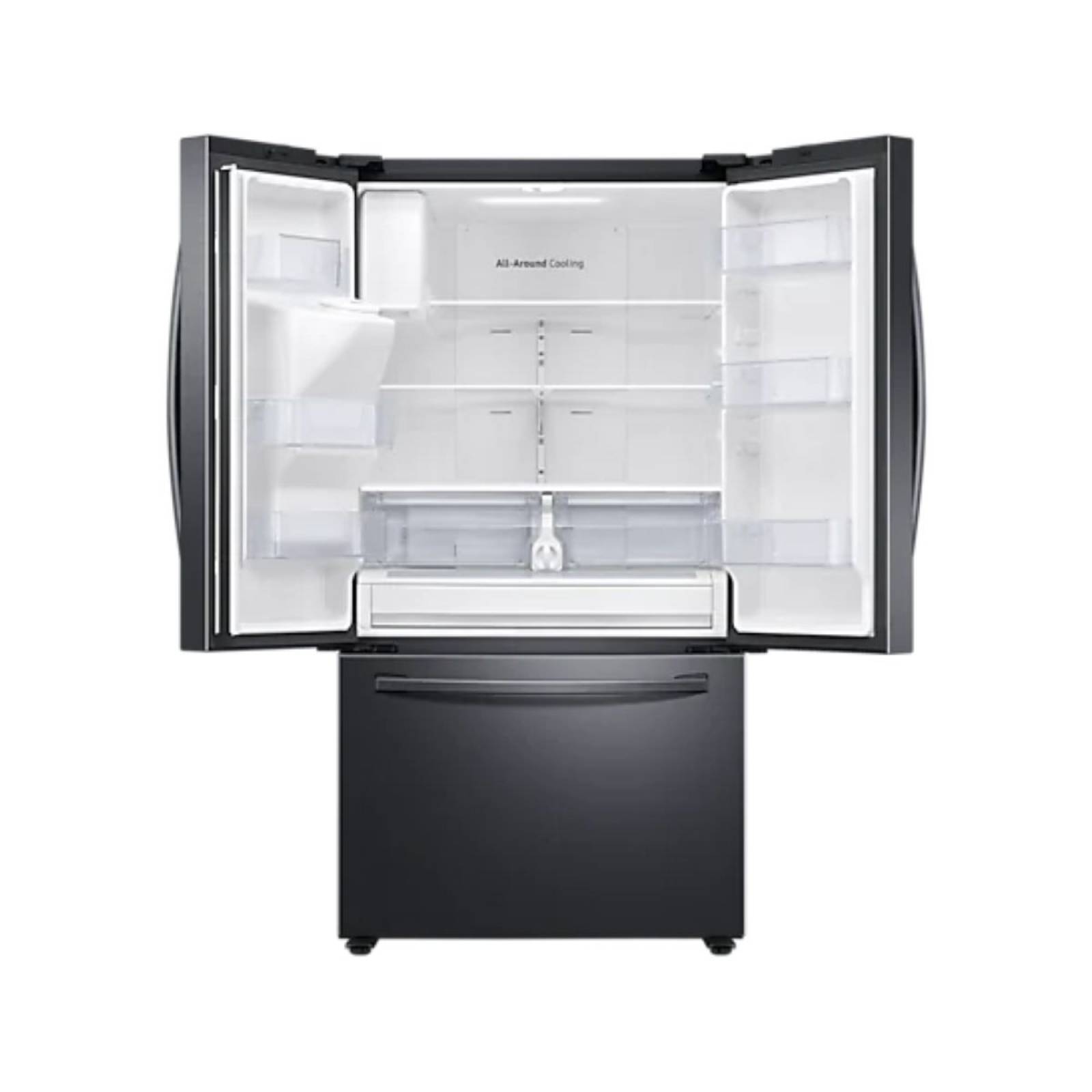 Refrigerador 27 pies french door c/dispensador color negro marca samsung