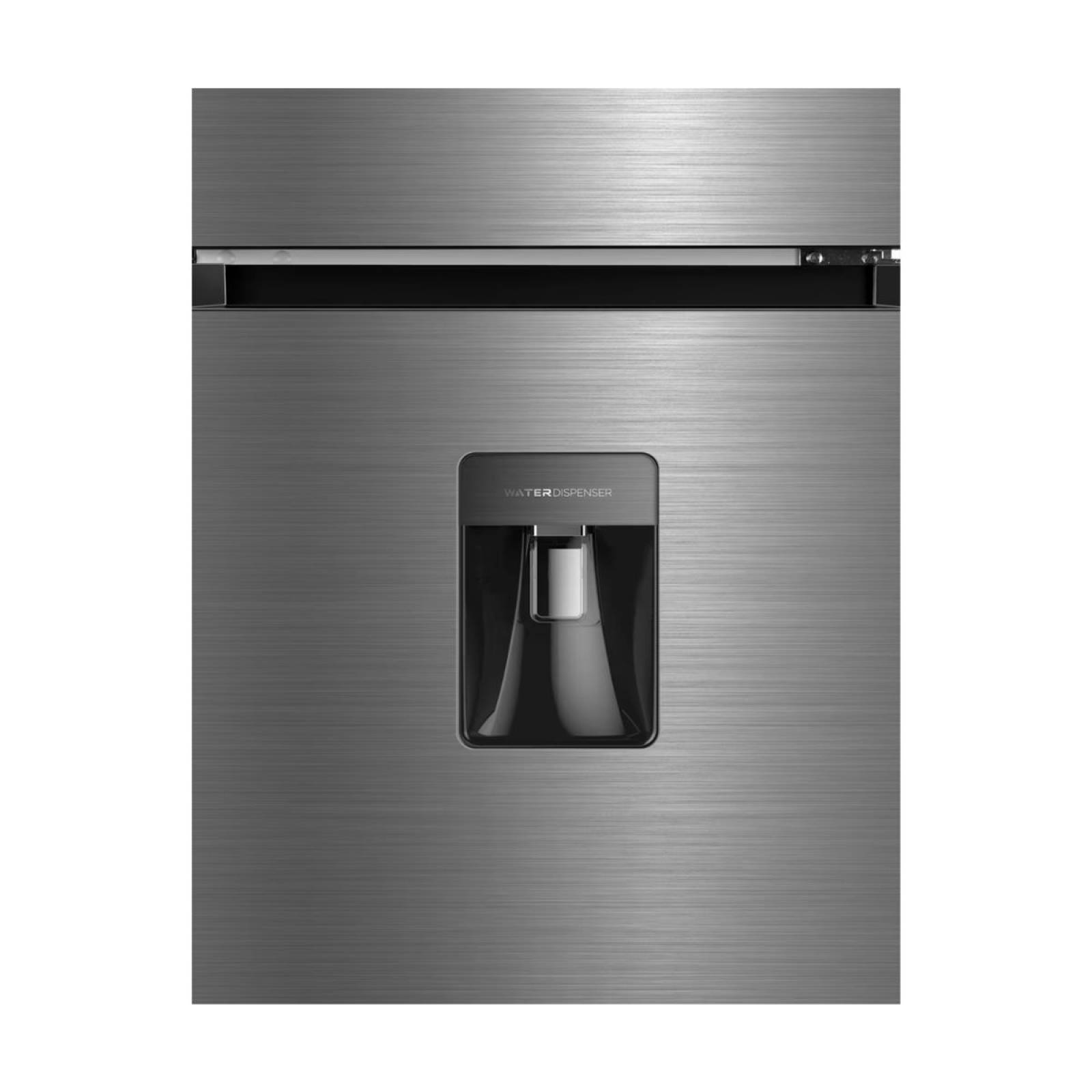Refrigerador 10 pies top mount acabado blue steel marca midea