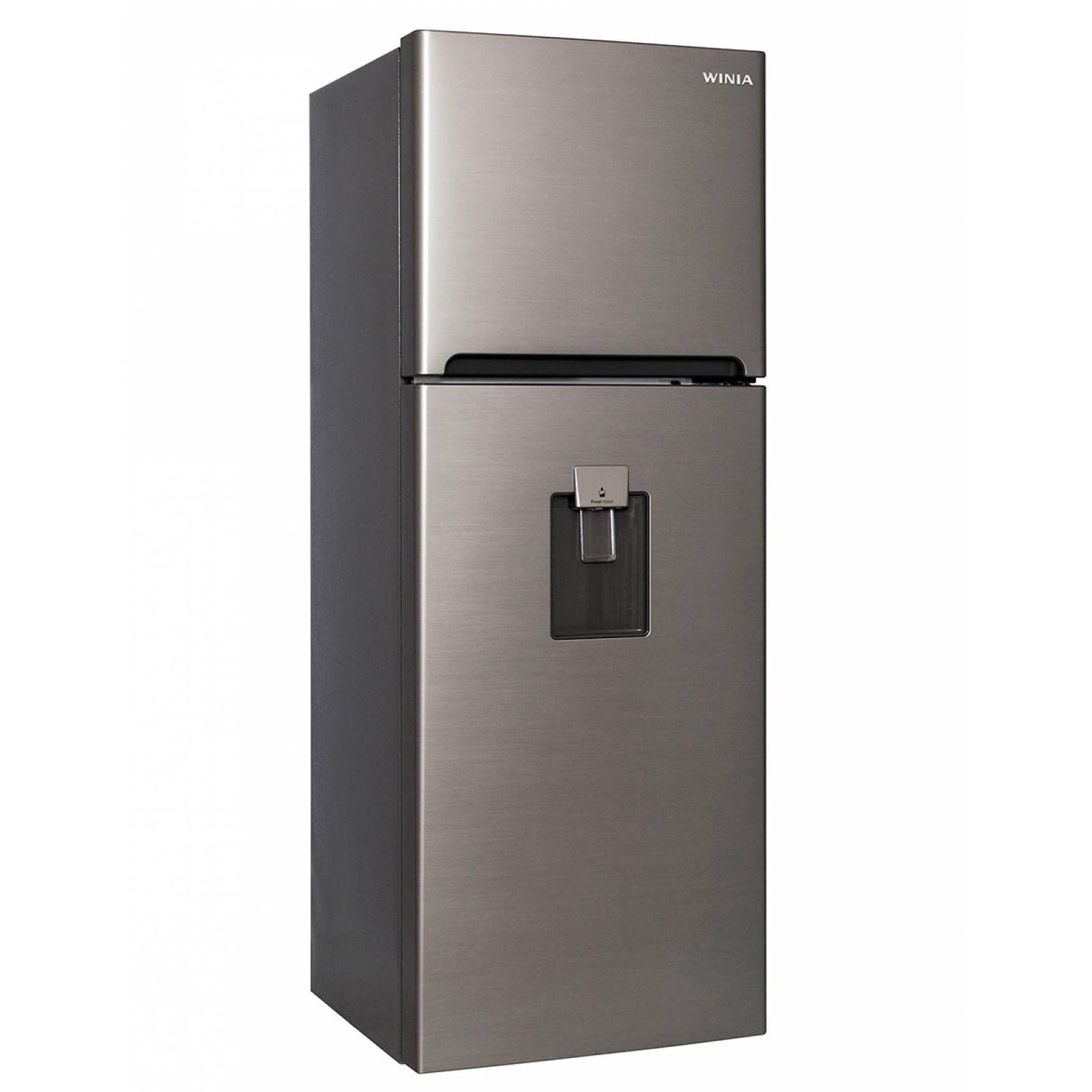 Refrigerador 9p3 2 puertas despachador agua plateado daewoo