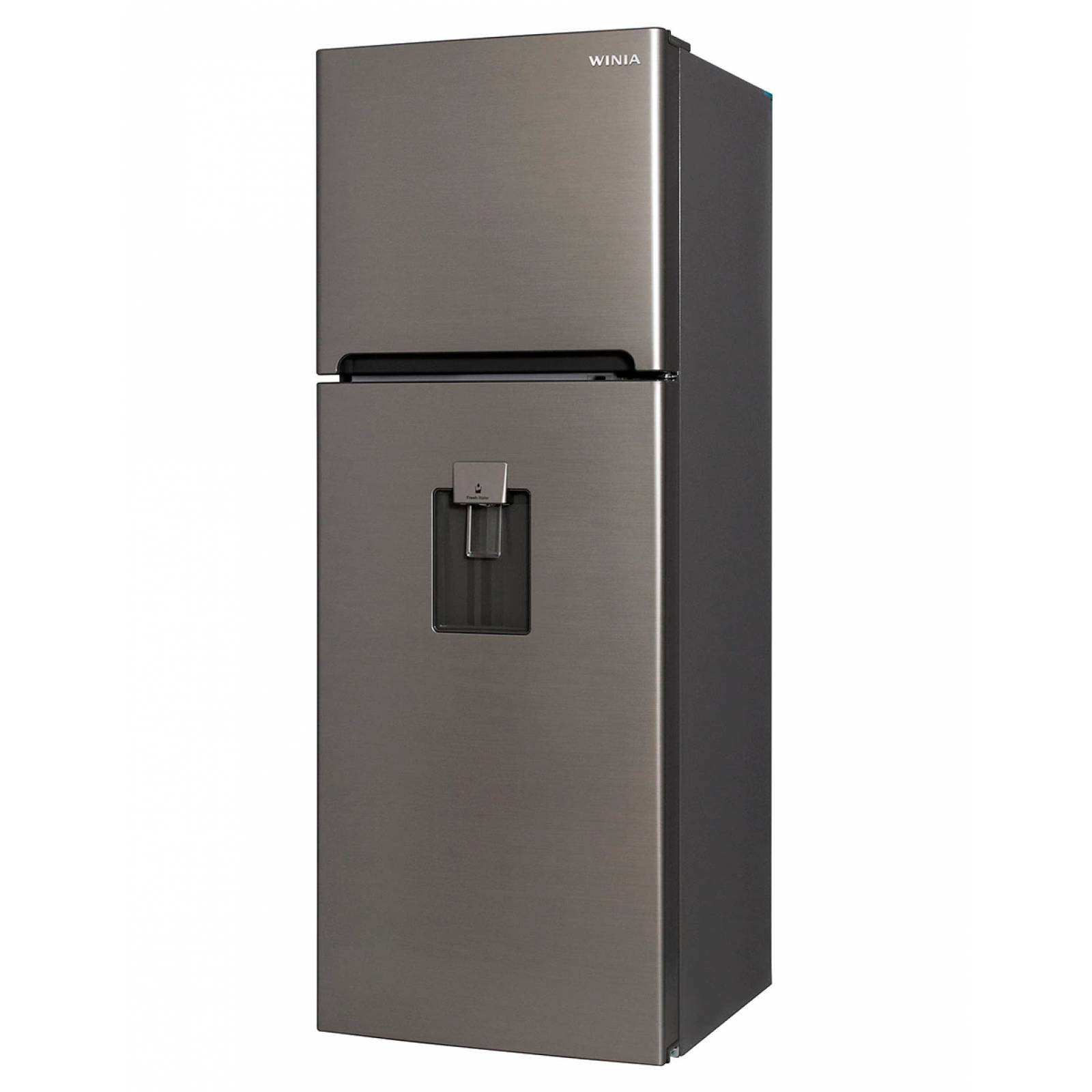 Refrigerador 9p3 2 puertas despachador agua plateado daewoo