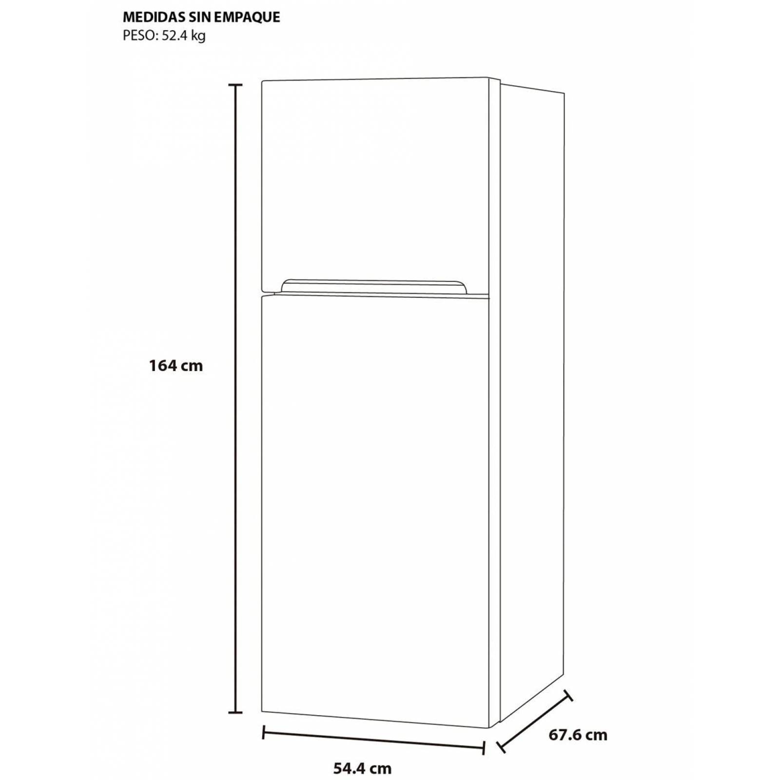 Refrigerador 9p3 2 puertas despachador agua plateado daewoo