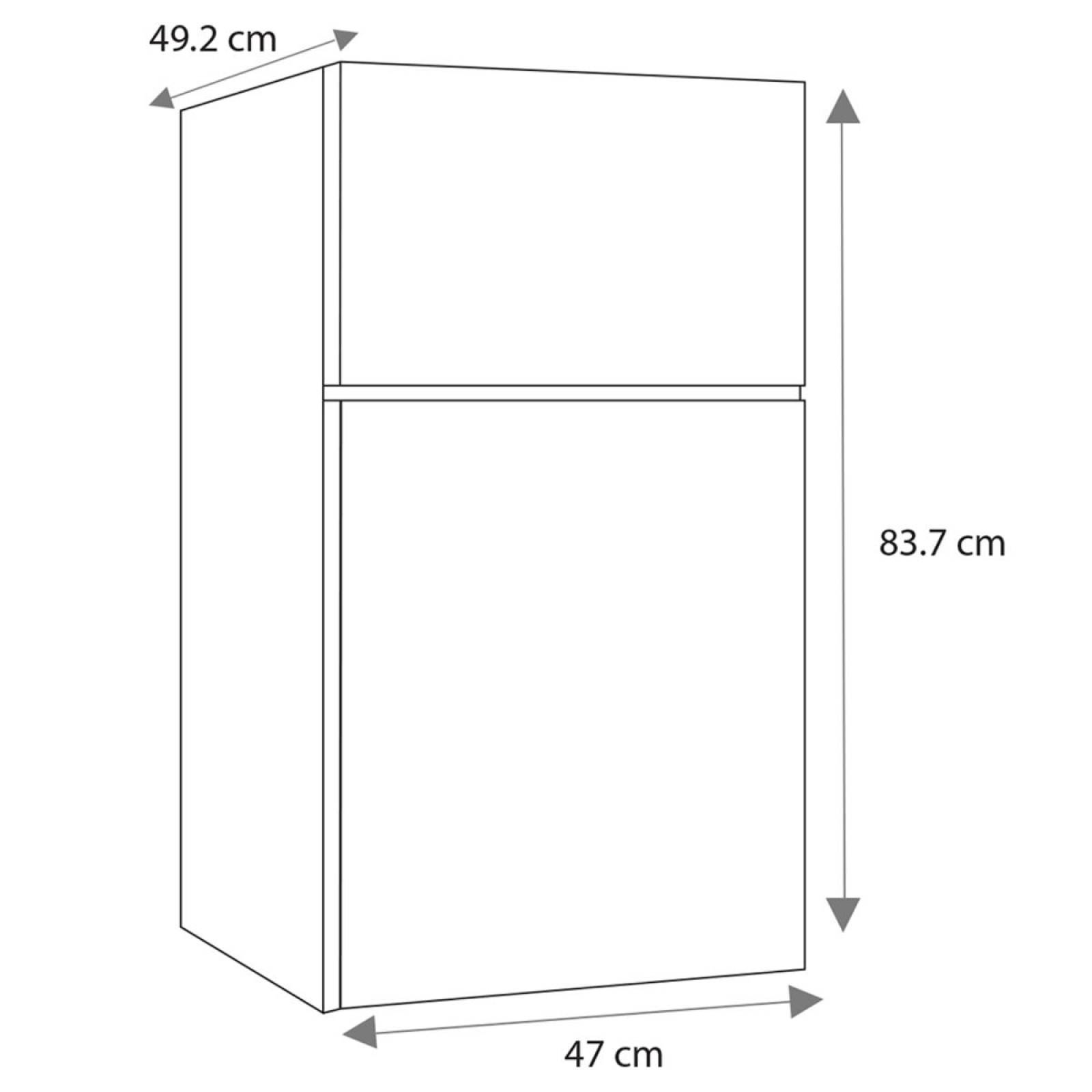 Frigobar 4p3 doble puerta blanco mabe