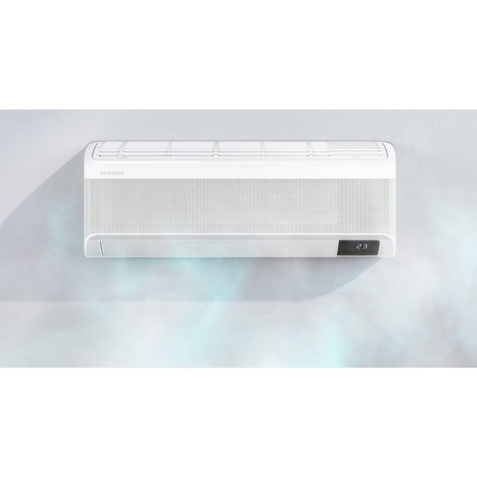 Aire acondicionado inverter frio /calor 12000 btus wind free samsung