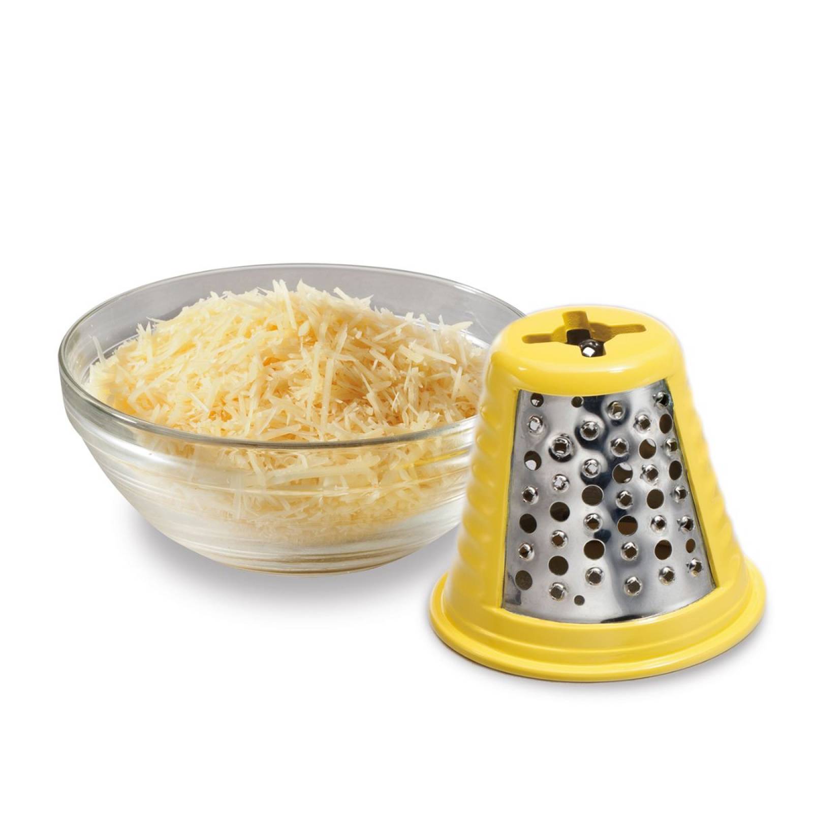 Procesador de alimentos 4 conos de corte blanco hamilton beach