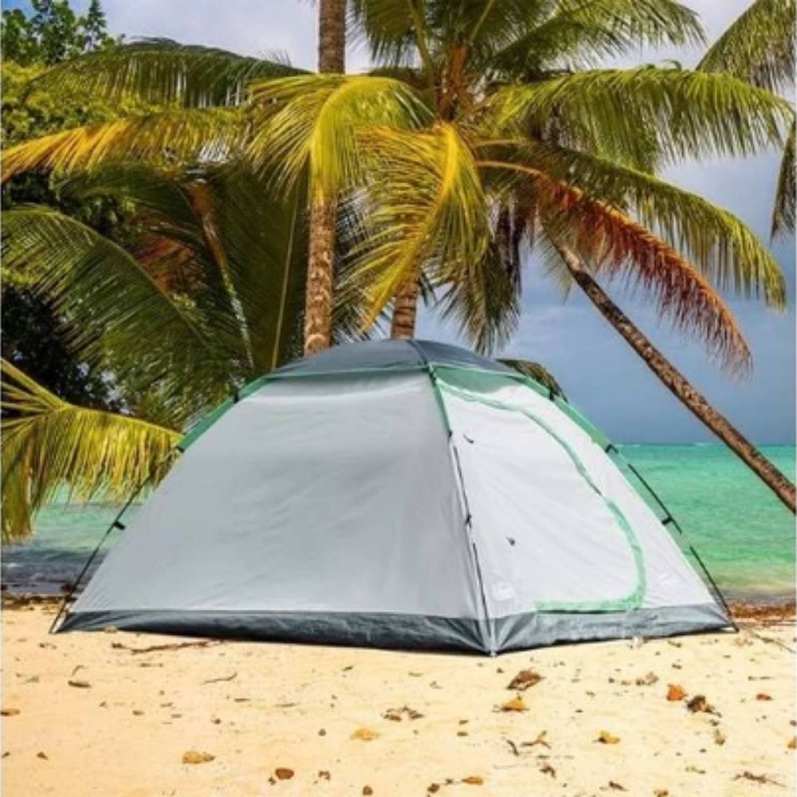Casa de campaña 4 personas puerta en d aruba dome bn c004 coleman