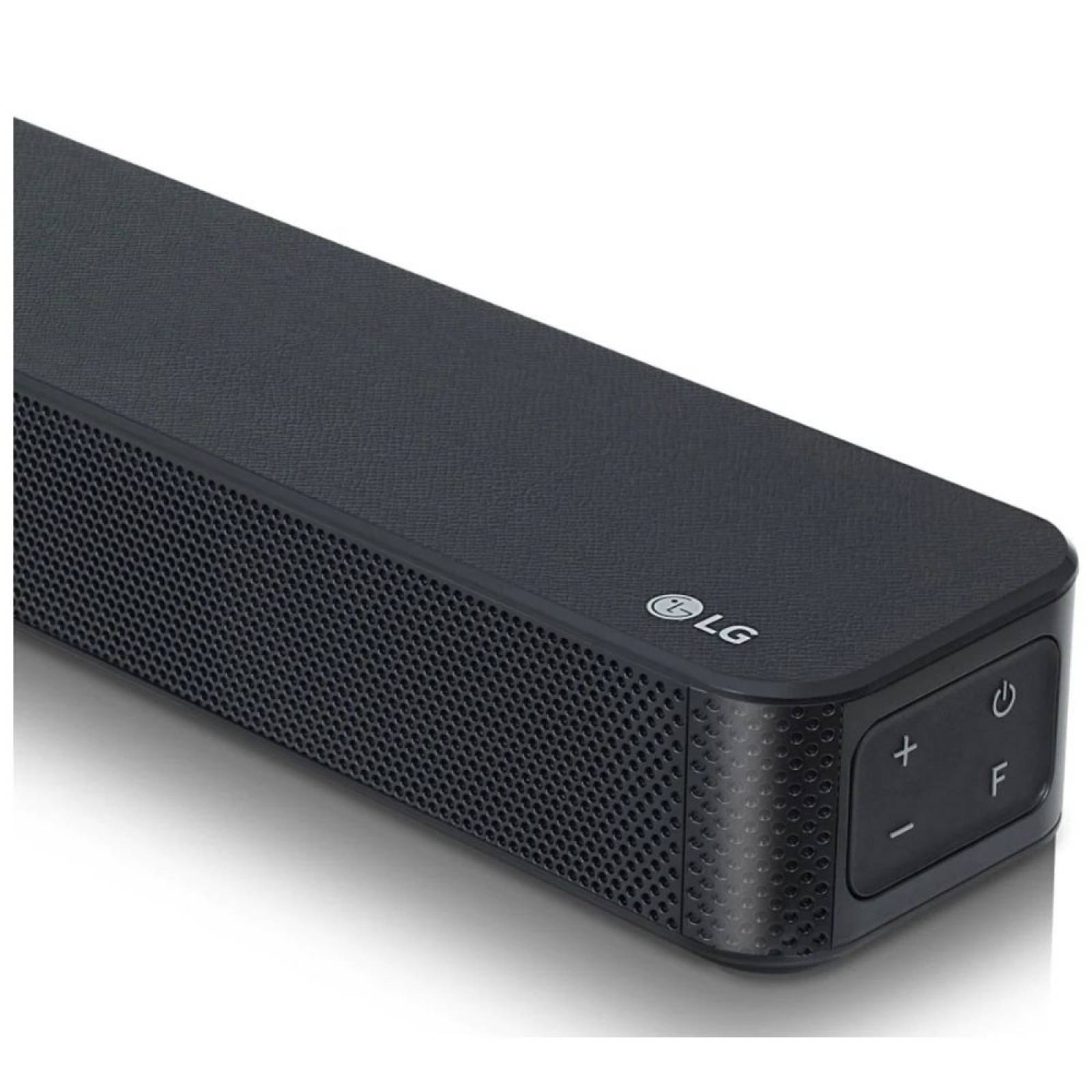 Barra de sonido lg bluetooth de 41.7 con 420w 3.1ch sonido dolby digital subwoofer inalambrico (reacondicionado)