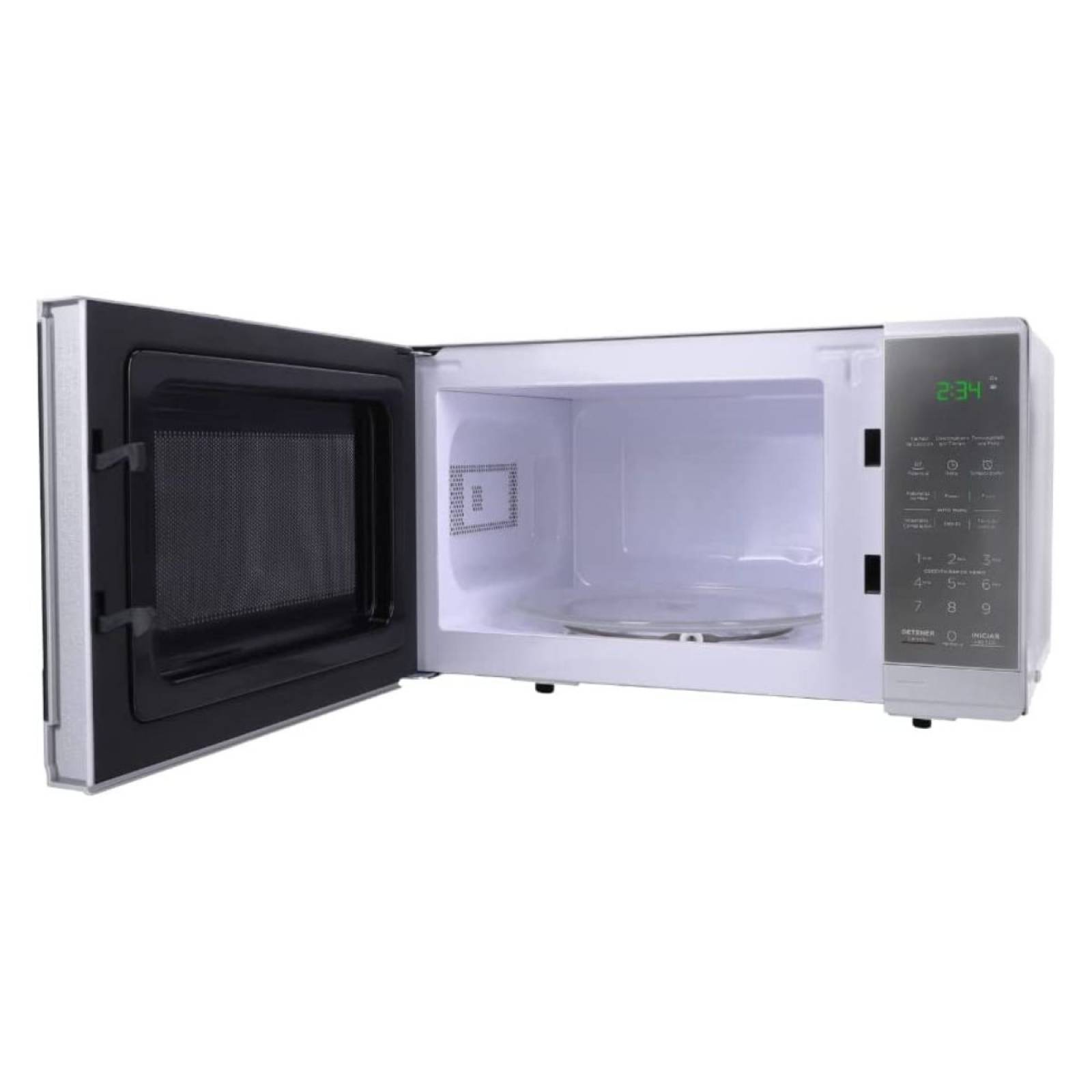 Horno de microondas 0.7 pies silver marca midea.
