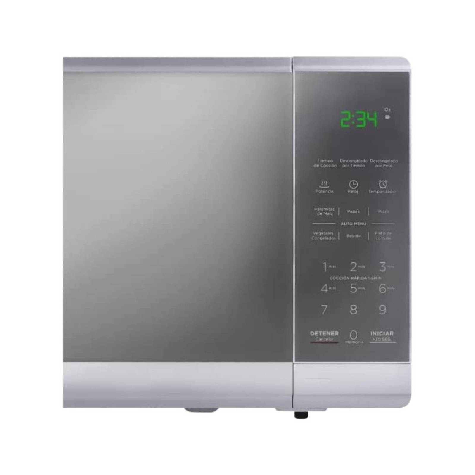 Horno de microondas 0.7 pies silver marca midea.