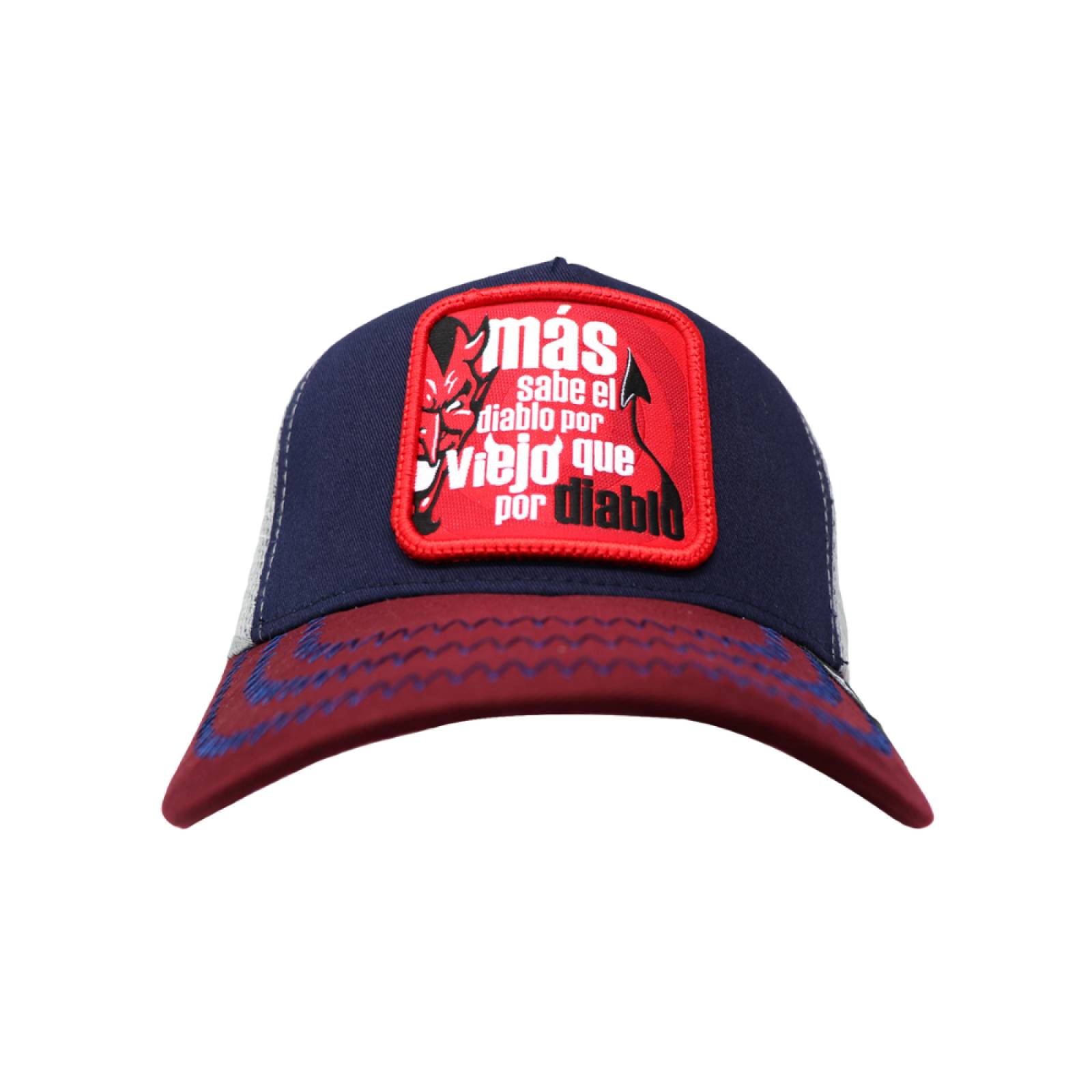 P´ook culture mx - gorra unisex más sabe el diablo por viejo que por diablo (2)