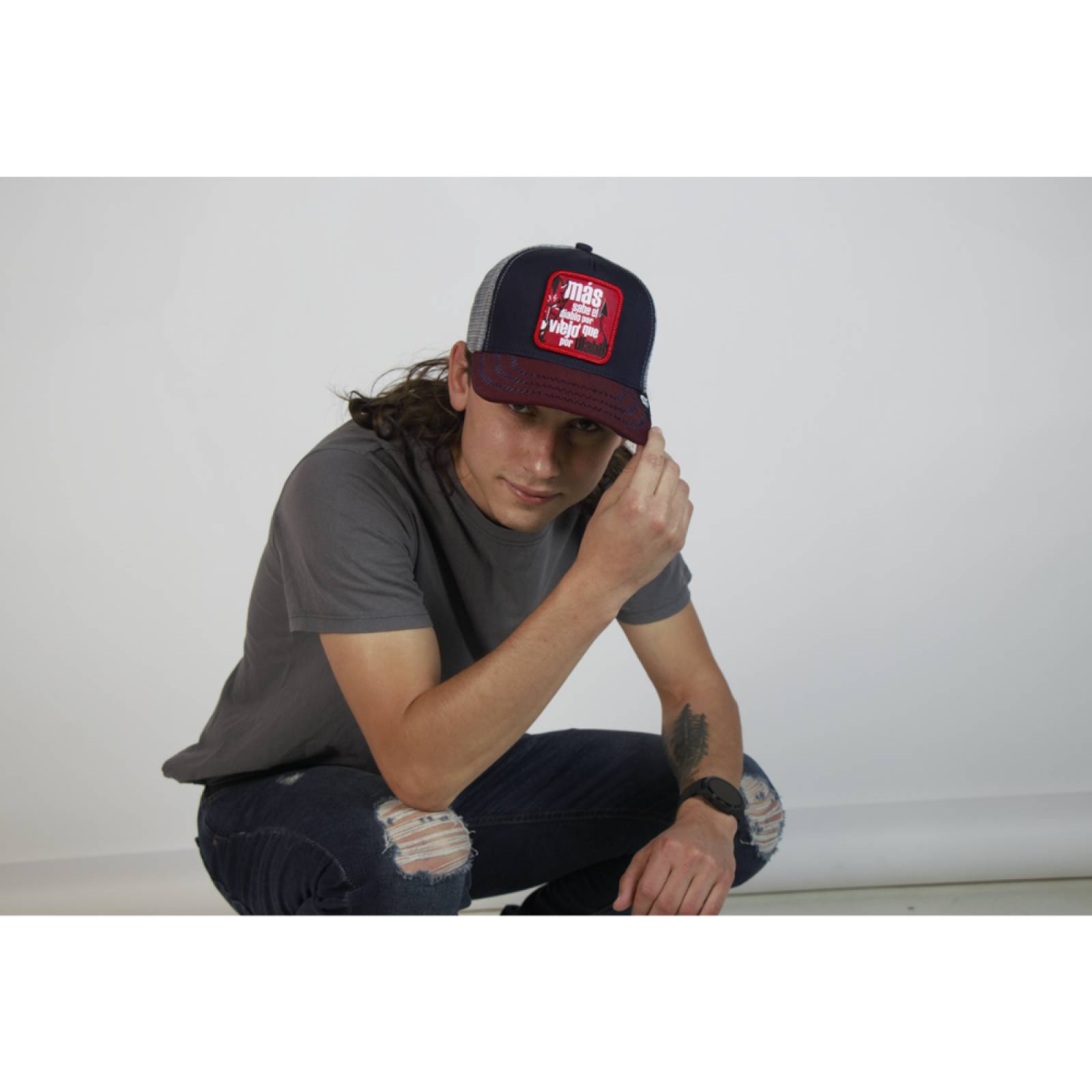 P´ook culture mx - gorra unisex más sabe el diablo por viejo que por diablo (2)