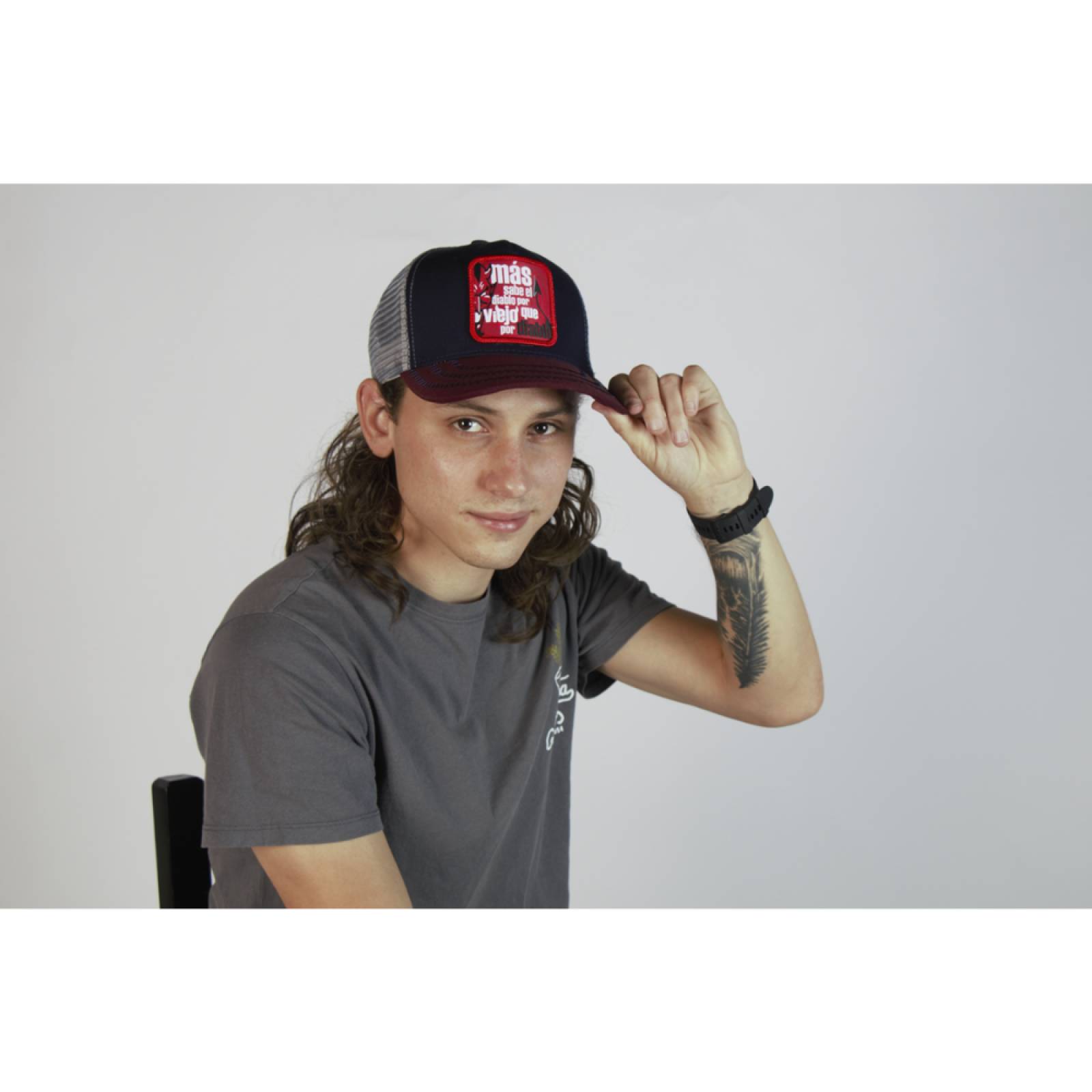 P´ook culture mx - gorra unisex más sabe el diablo por viejo que por diablo (2)