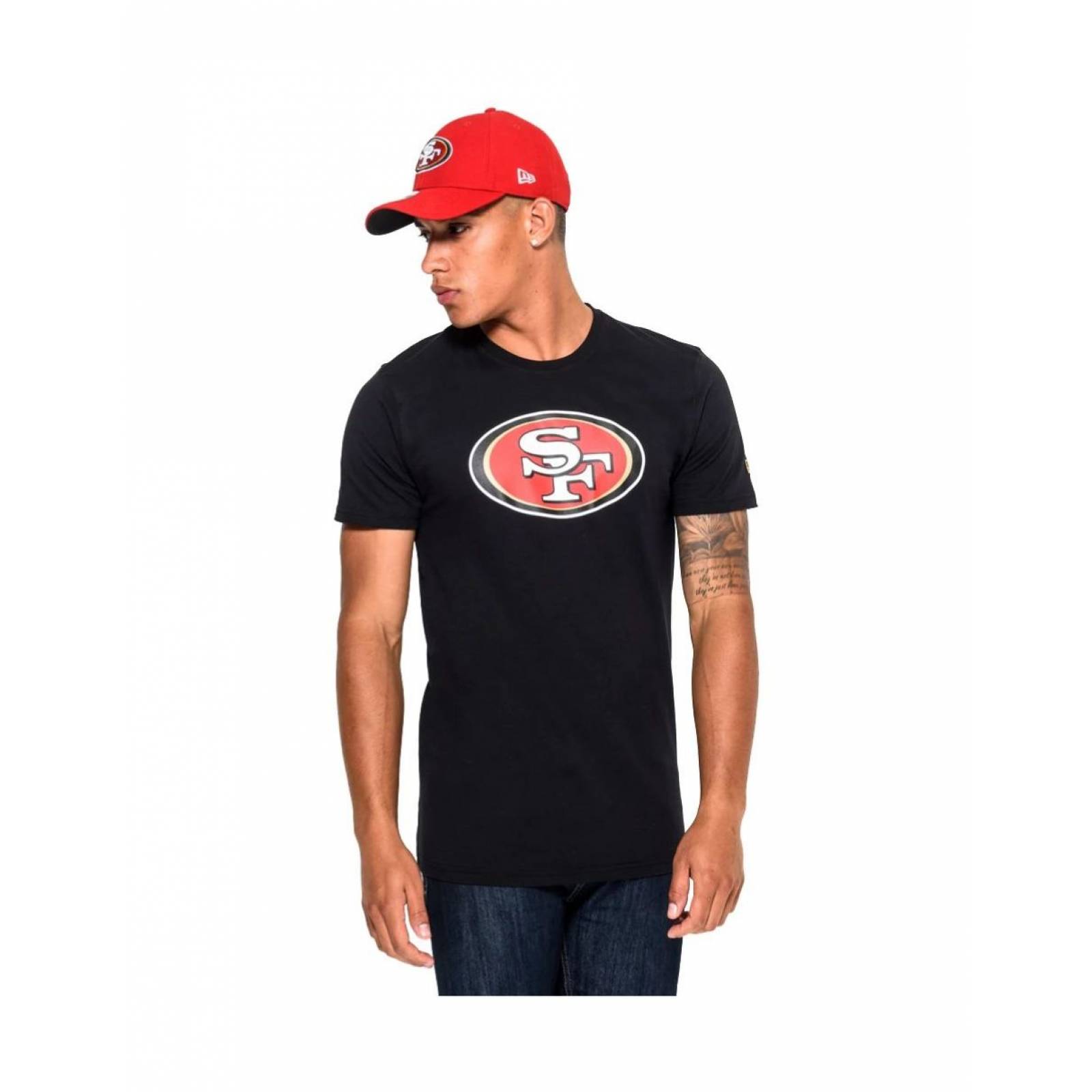 New Era New Era San Francisco 49Ers Team Apparel Playera Manga Corta