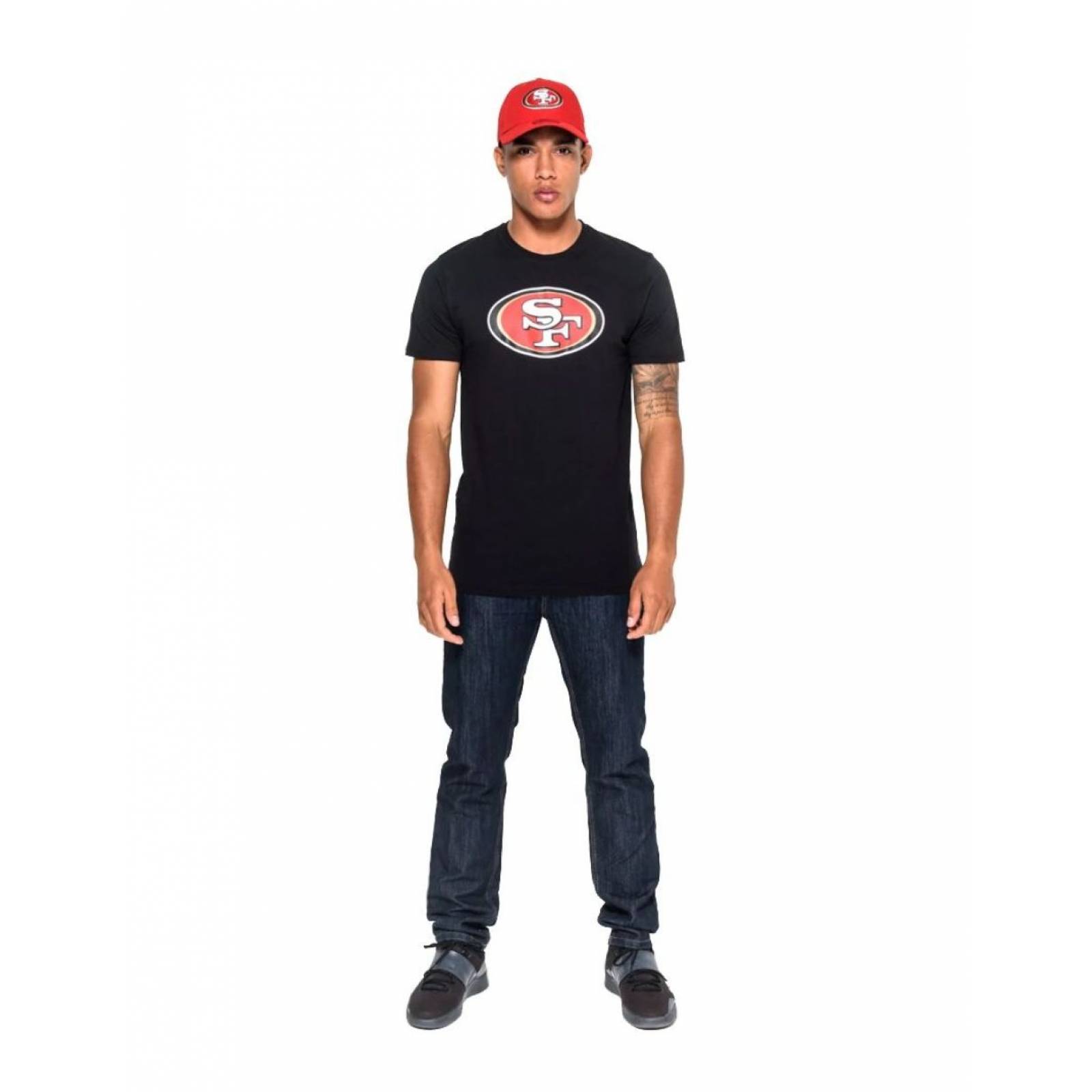 New Era New Era San Francisco 49Ers Team Apparel Playera Manga Corta