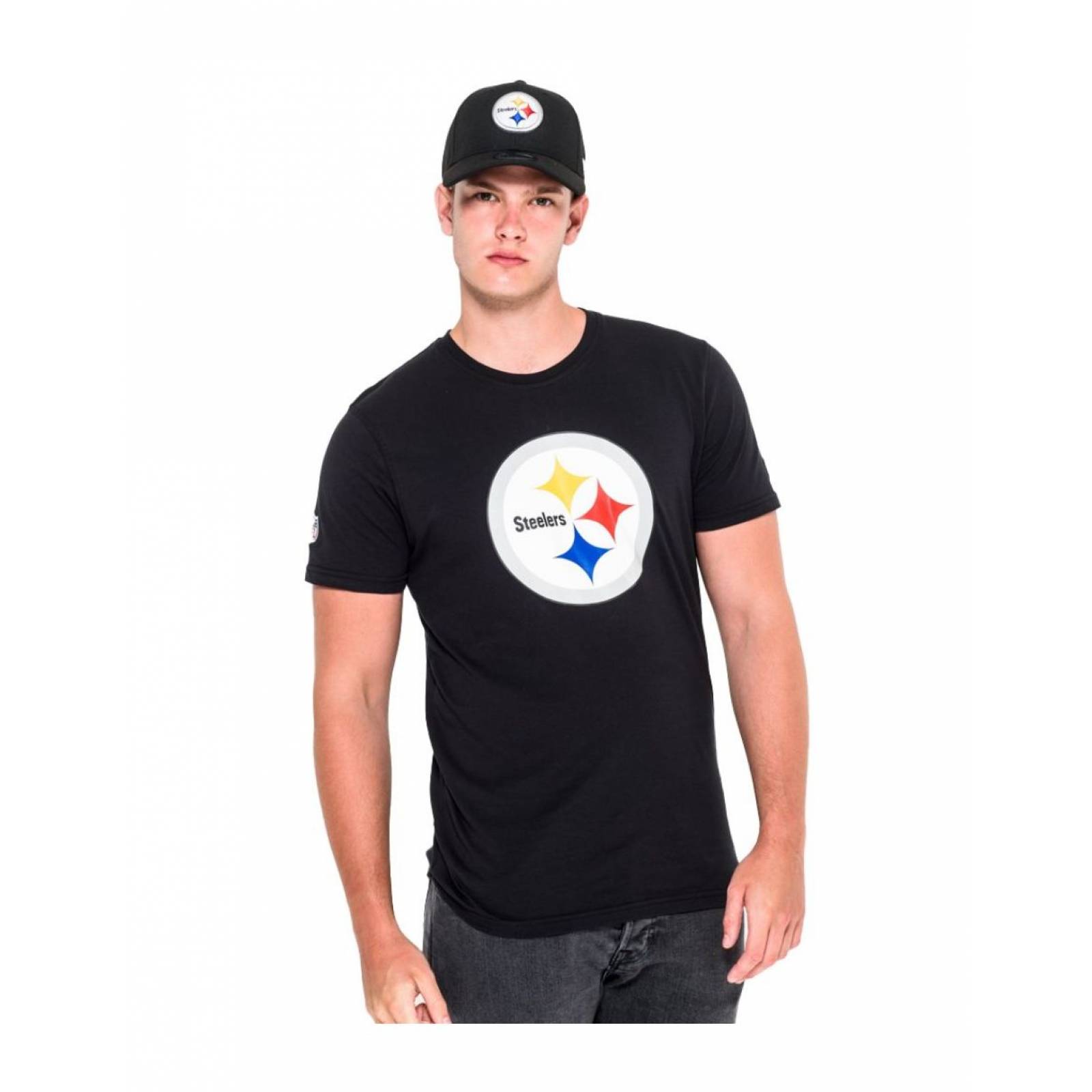 New Era New Era Pittsburgh Steelers NFL Team Playera Manga Corta