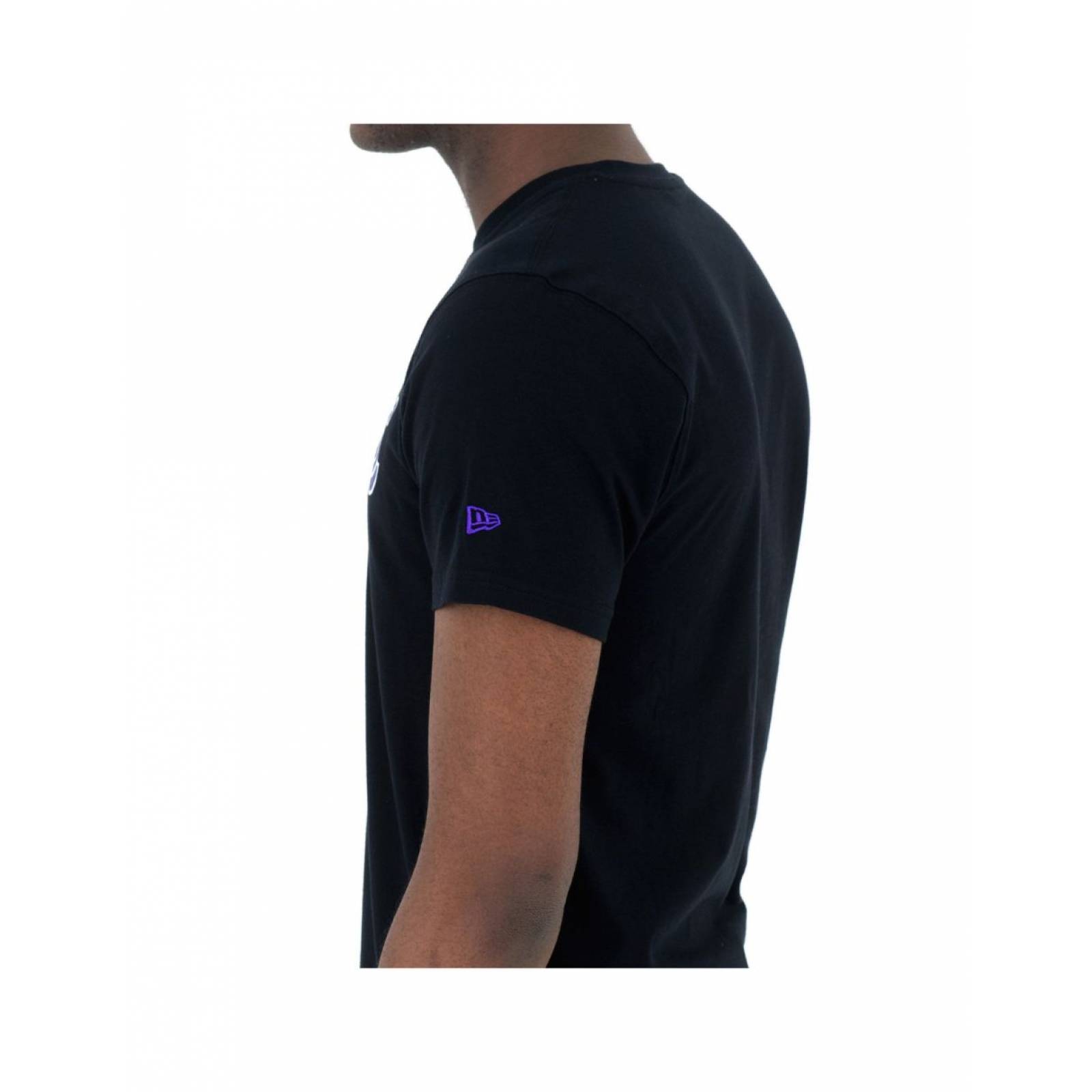 New era team logo tee loslak blk los angeles lakers s