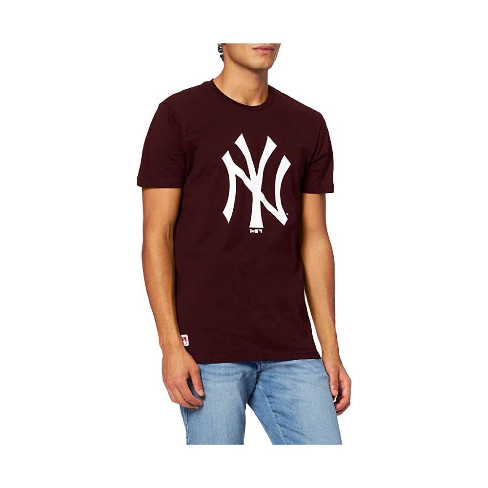 New Era Camiseta Yankees Team Logo Blanco para Hombre