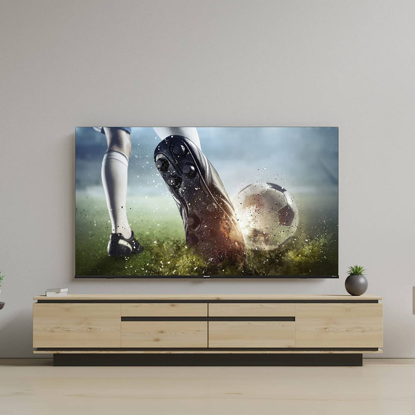Pantalla de 43" 4k smart tv uhd marca hisense
