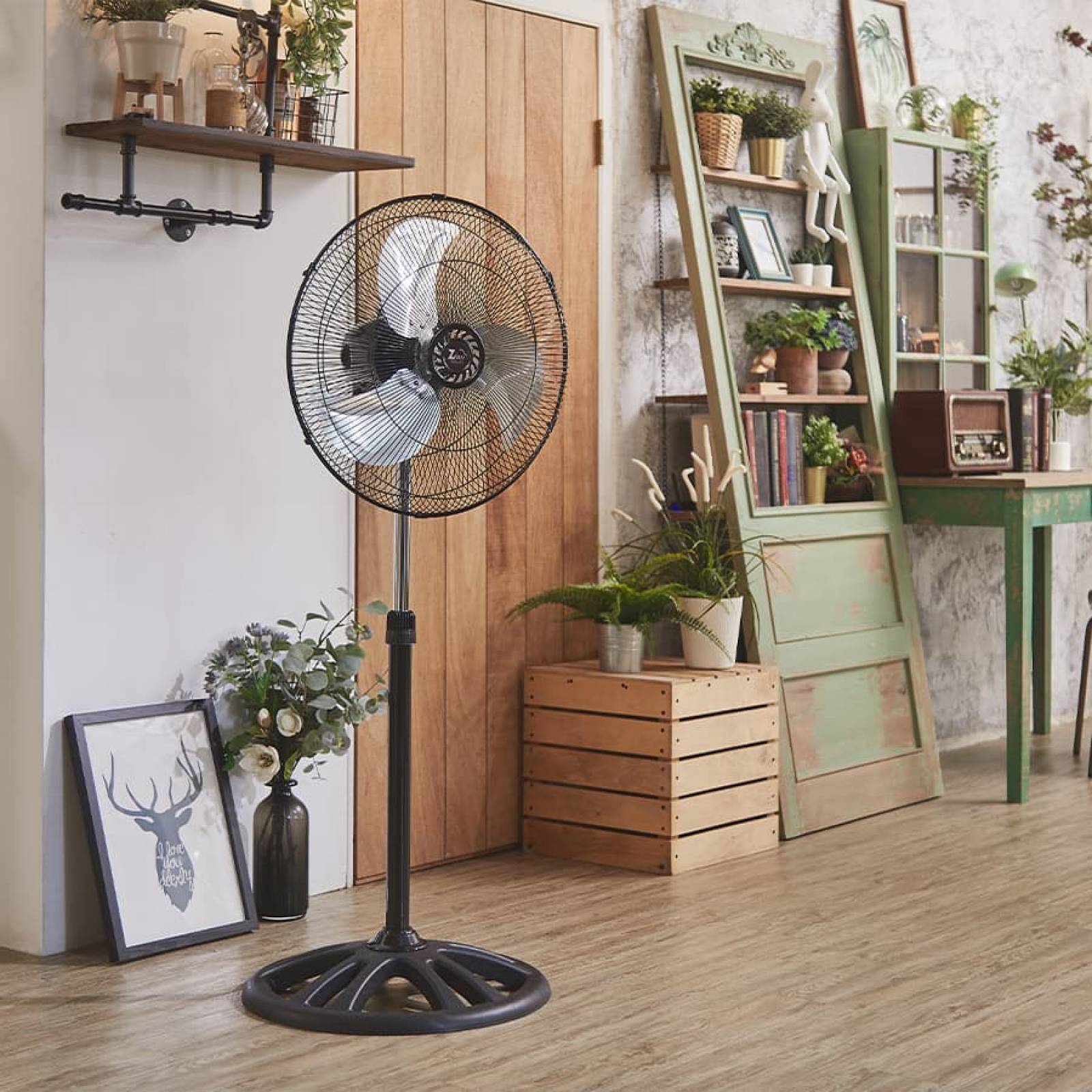 Ventilador zfan mod.3389 18" stand fan pedestal