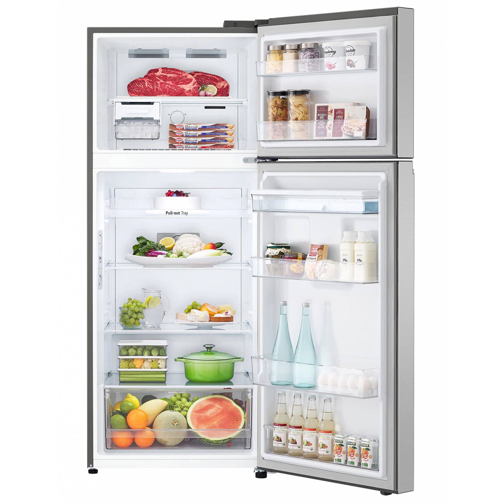 Refrigerador 14 pies smart inverter marca lg
