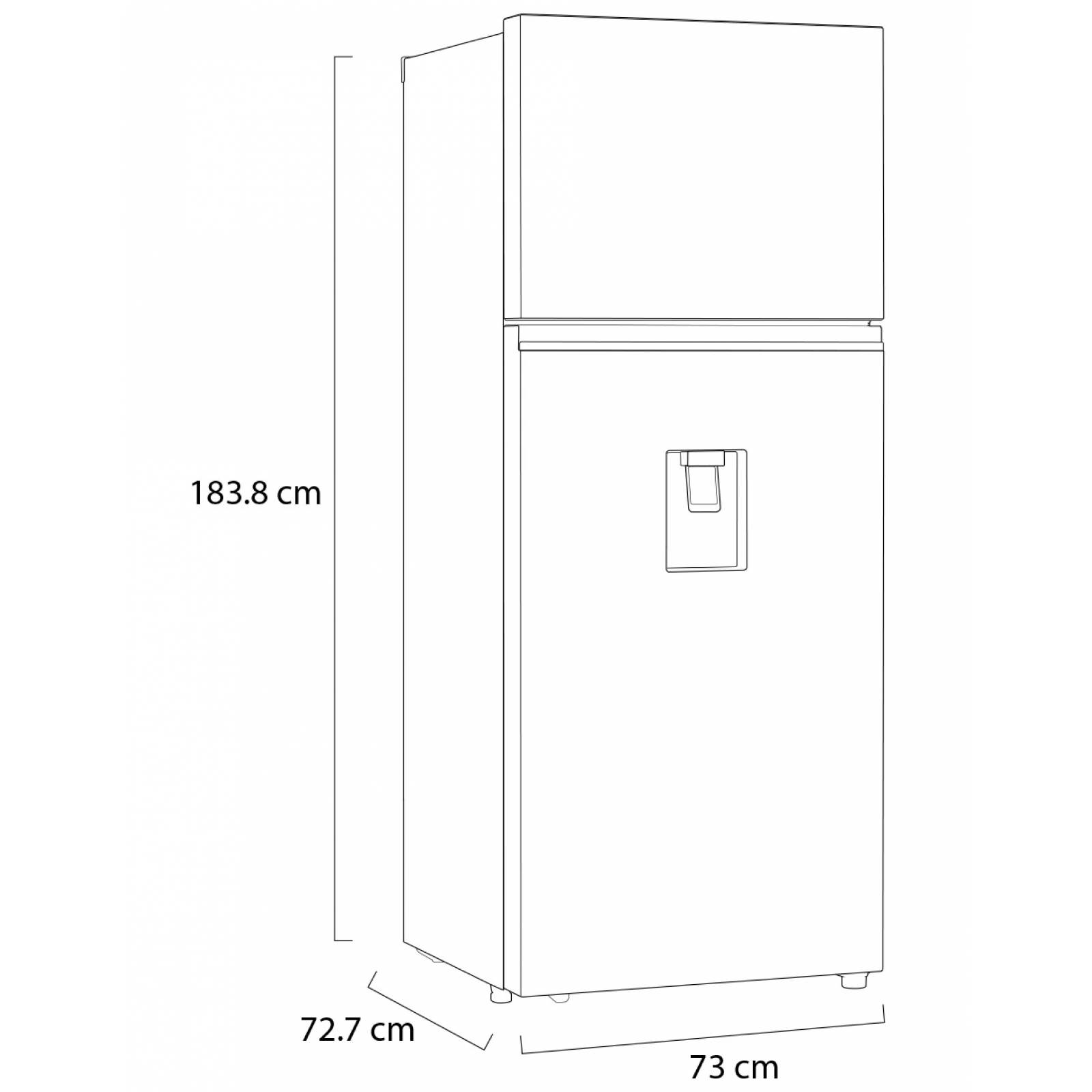 Refrigerador 14 pies smart inverter marca lg