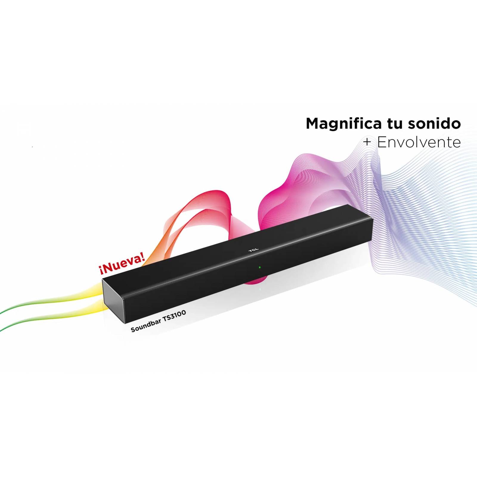 Barra de sonido tcl mod. ts3100 2.0 canales