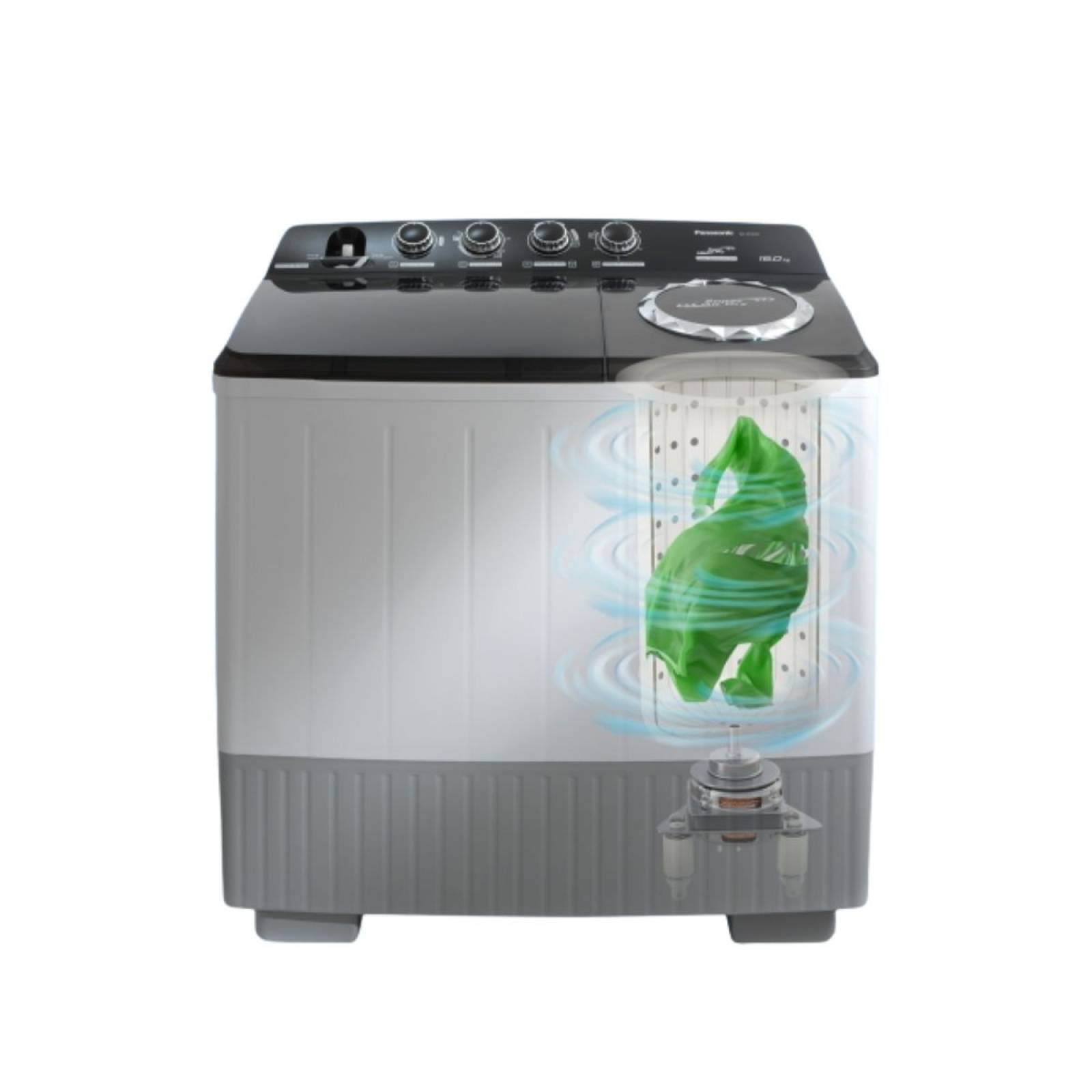 Lavadora panasonic mod. na-w160x 2tinas 16 kg