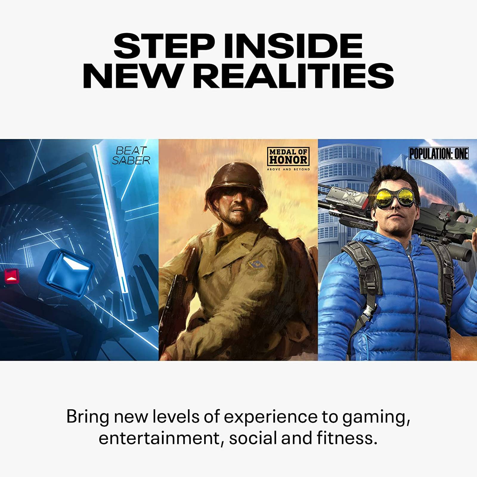 Meta Quest 2 Auriculares avanzados de realidad virtual todo en uno 256 GB