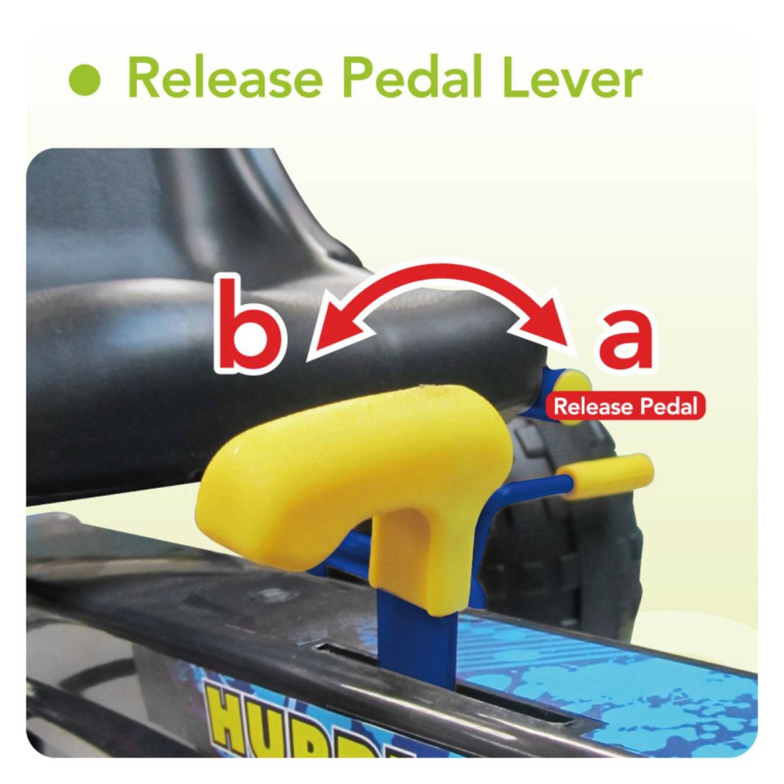 Carrito pedales hurricane kart marca mytek mod. my-5310