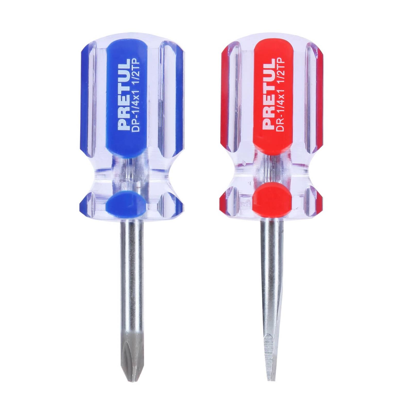 Juego de desarmadores tipo trompo 2 piezas pvc pretul