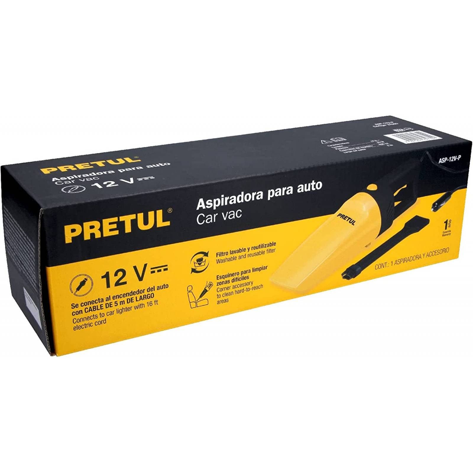 Aspiradora de mano 12v pretul