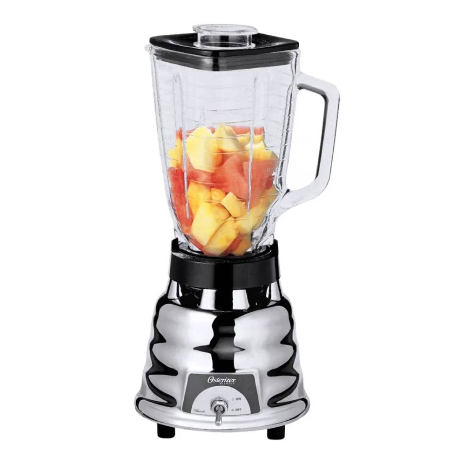 Licuadora metal vaso/vidrio 1vel marca oster