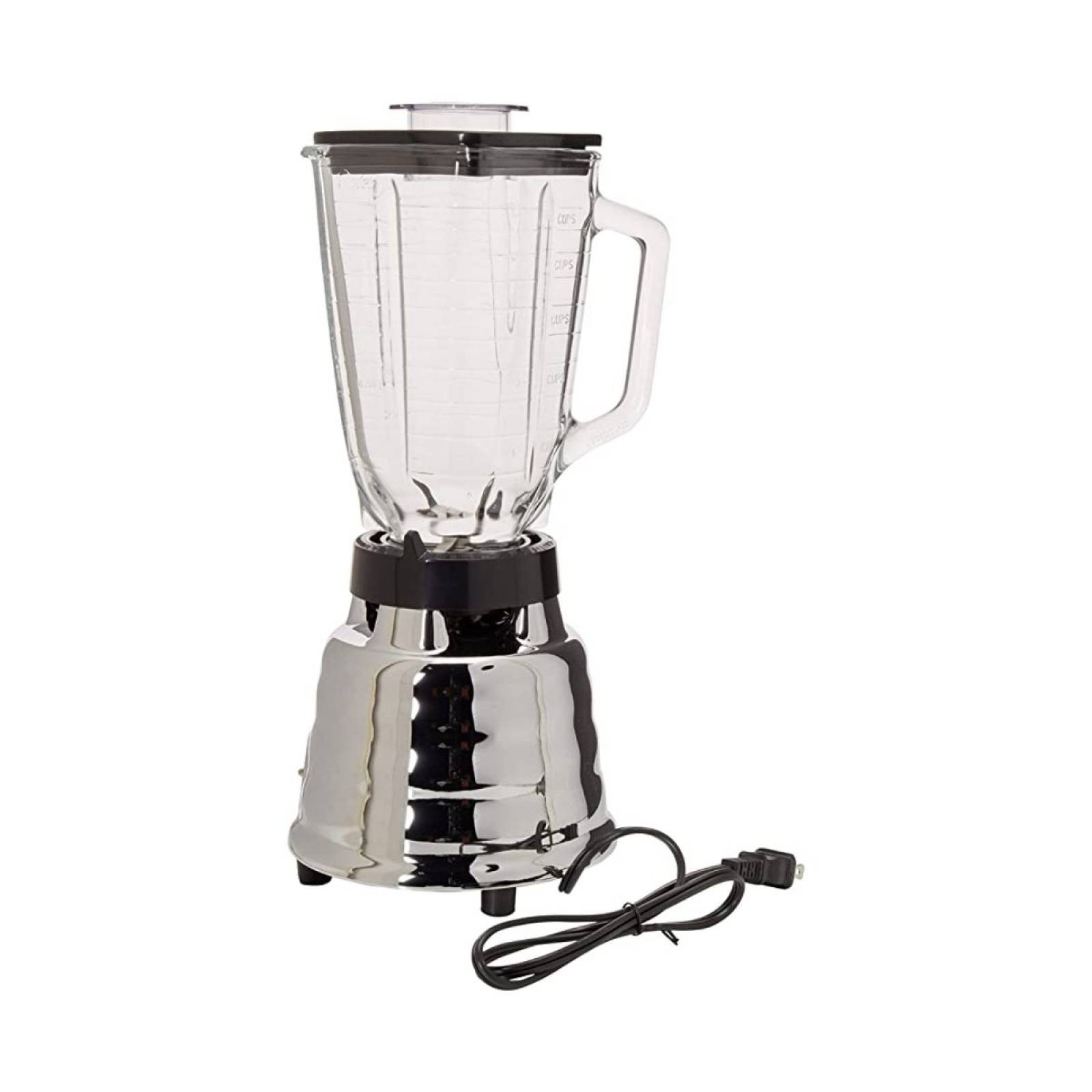 Licuadora metal vaso/vidrio 1vel marca oster