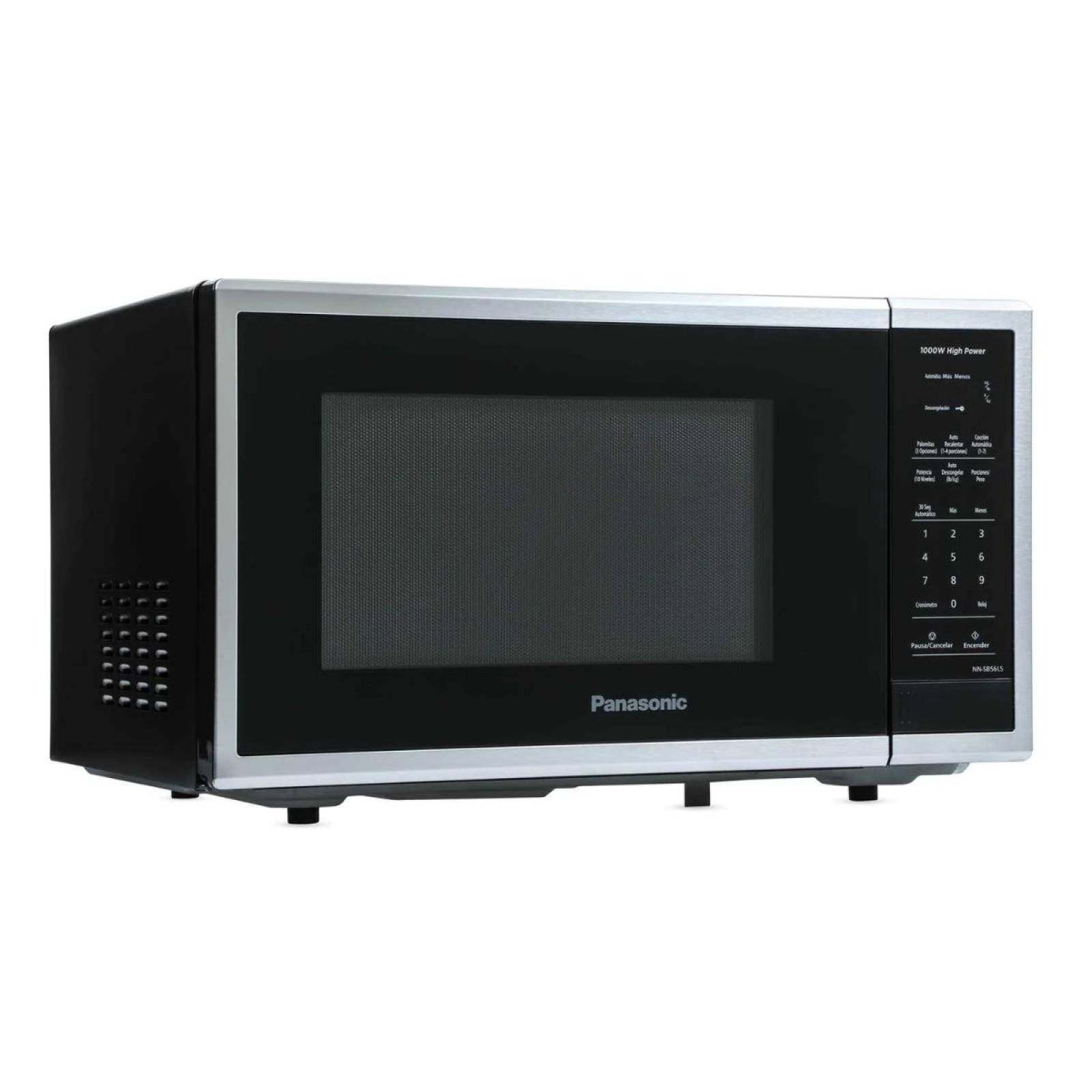 Horno de microhondas 1.1 pies silver panasonic.