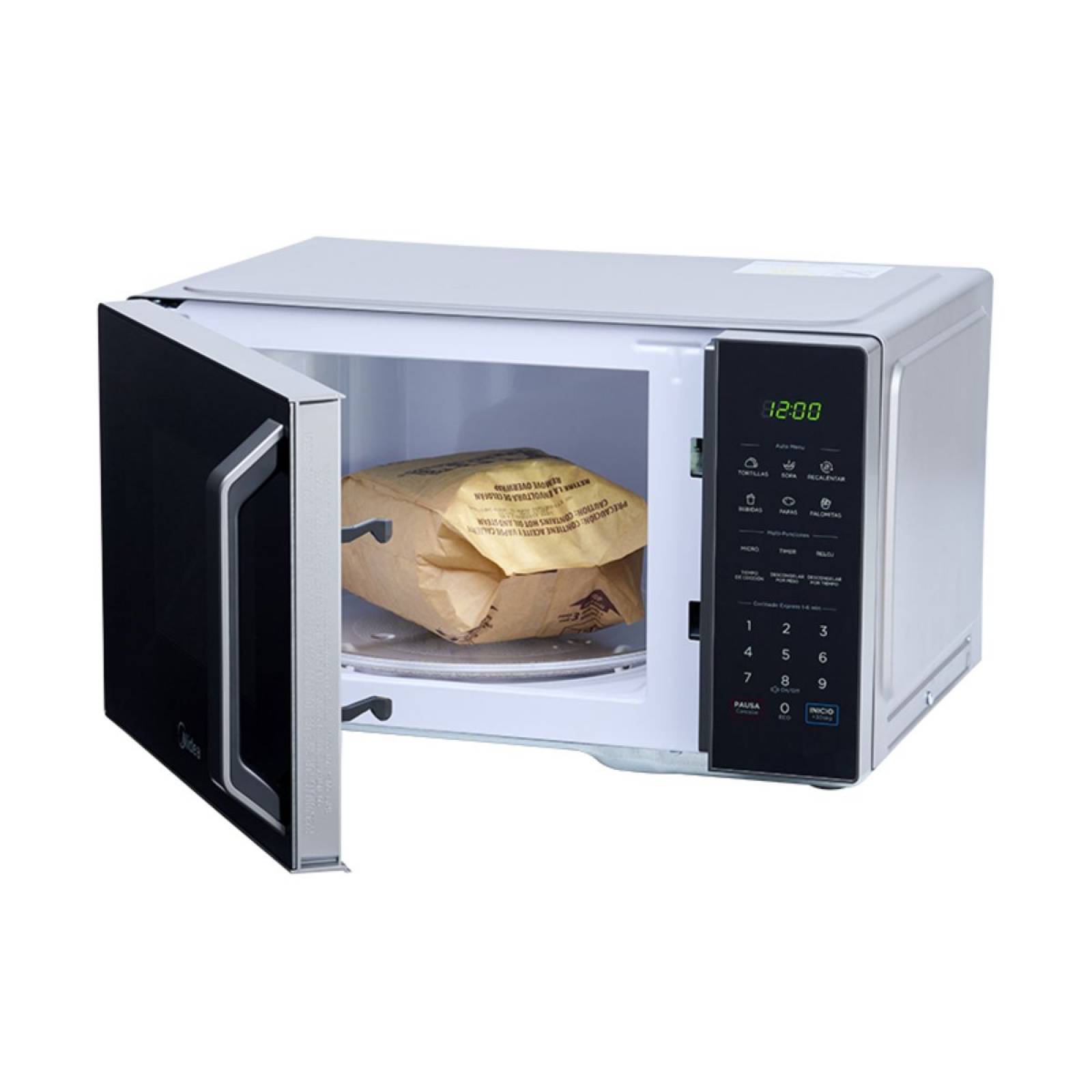 Horno microondas midea mod. mmdx11s2mg 1.1p3 espej