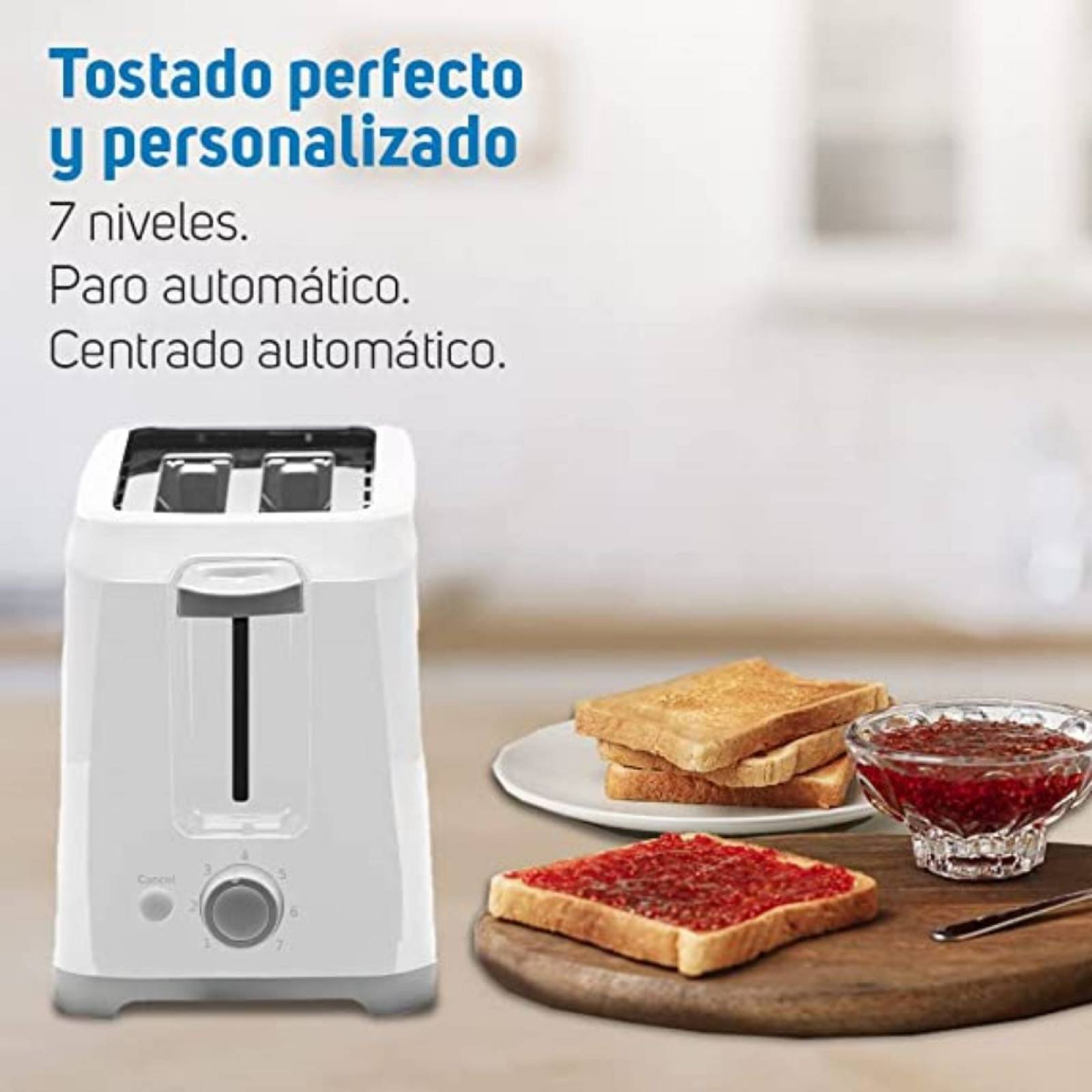 Tostador de 2 rebanadas sagitario marca taurus