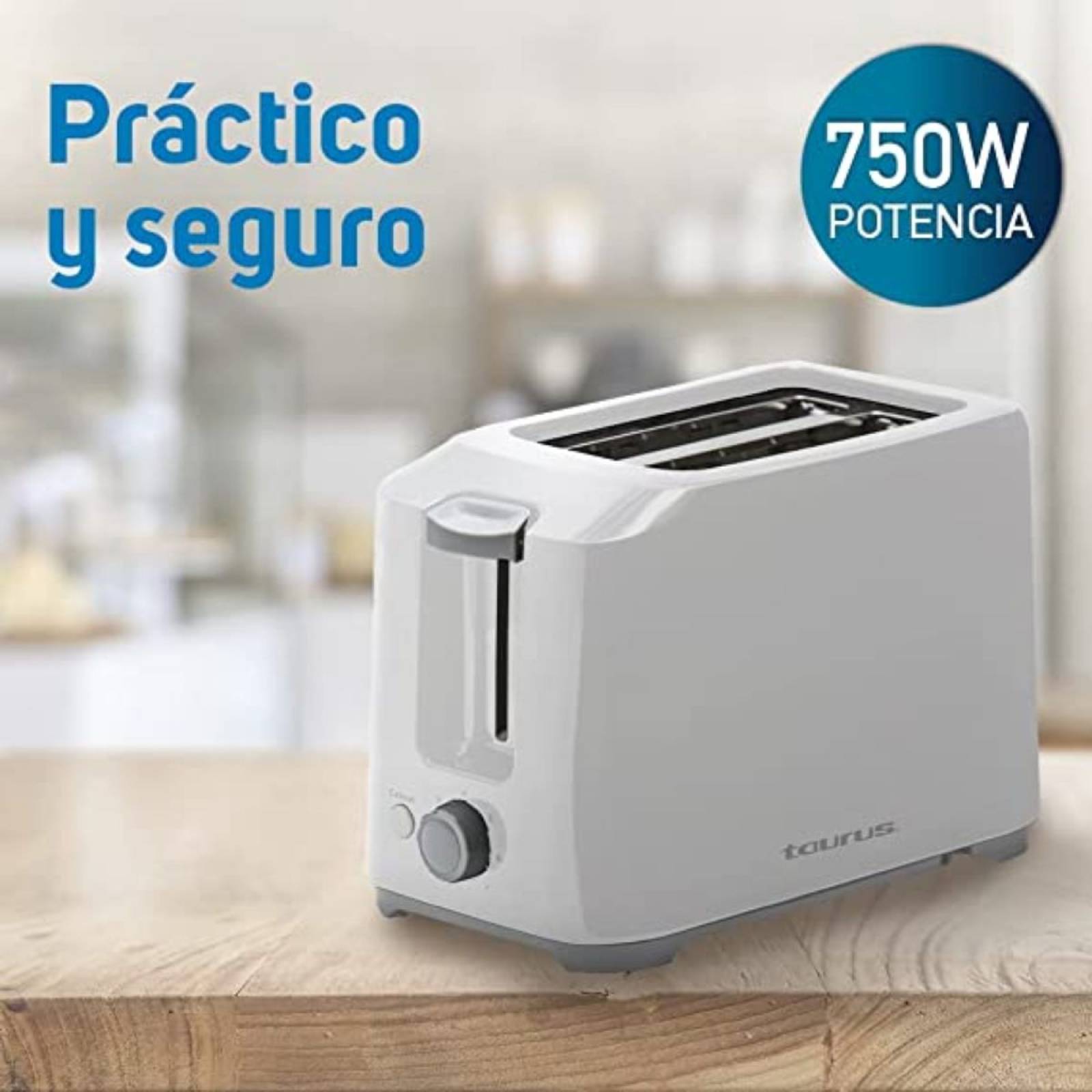 Tostador de 2 rebanadas sagitario marca taurus