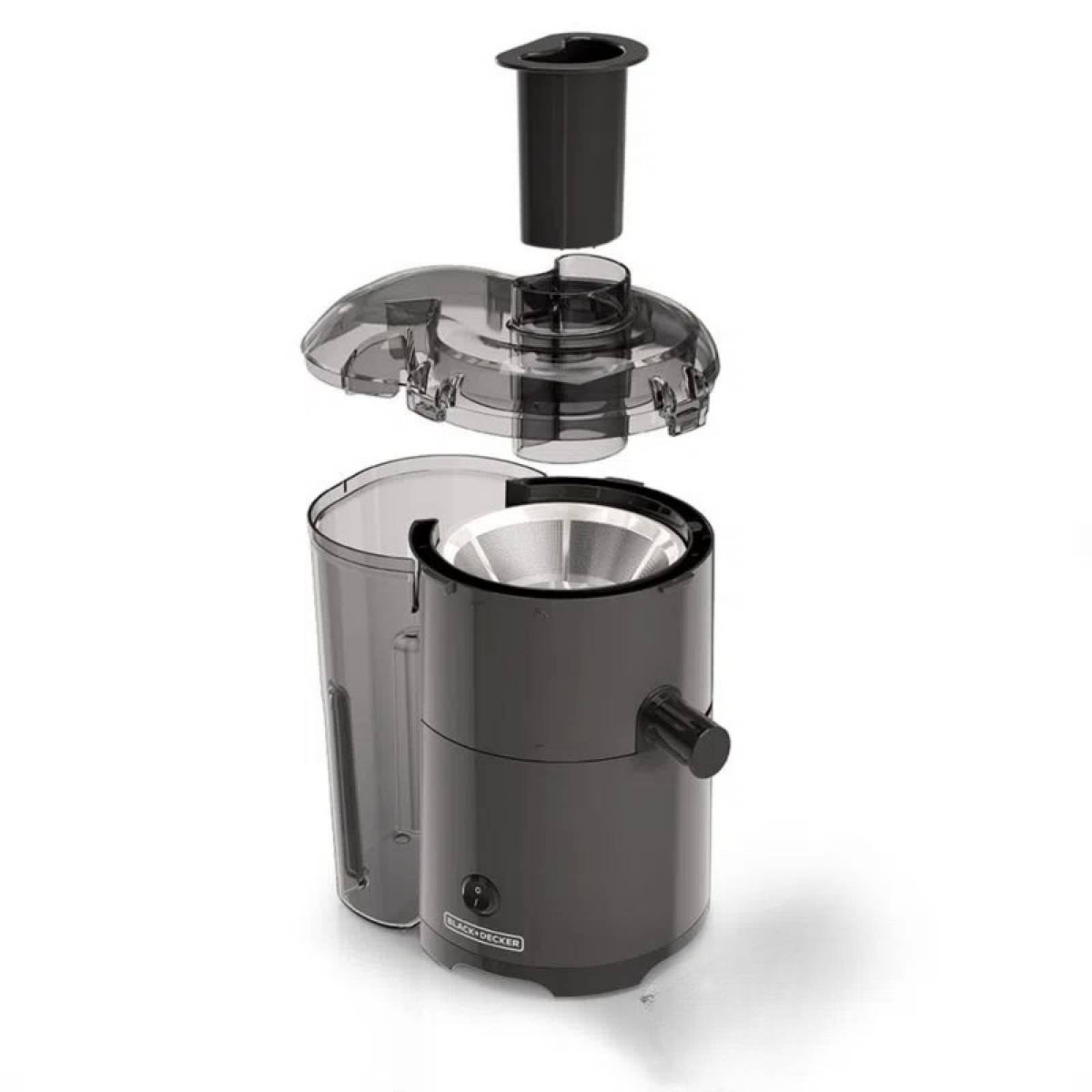 Extractor de jugos silencioso 830ml negro b&d