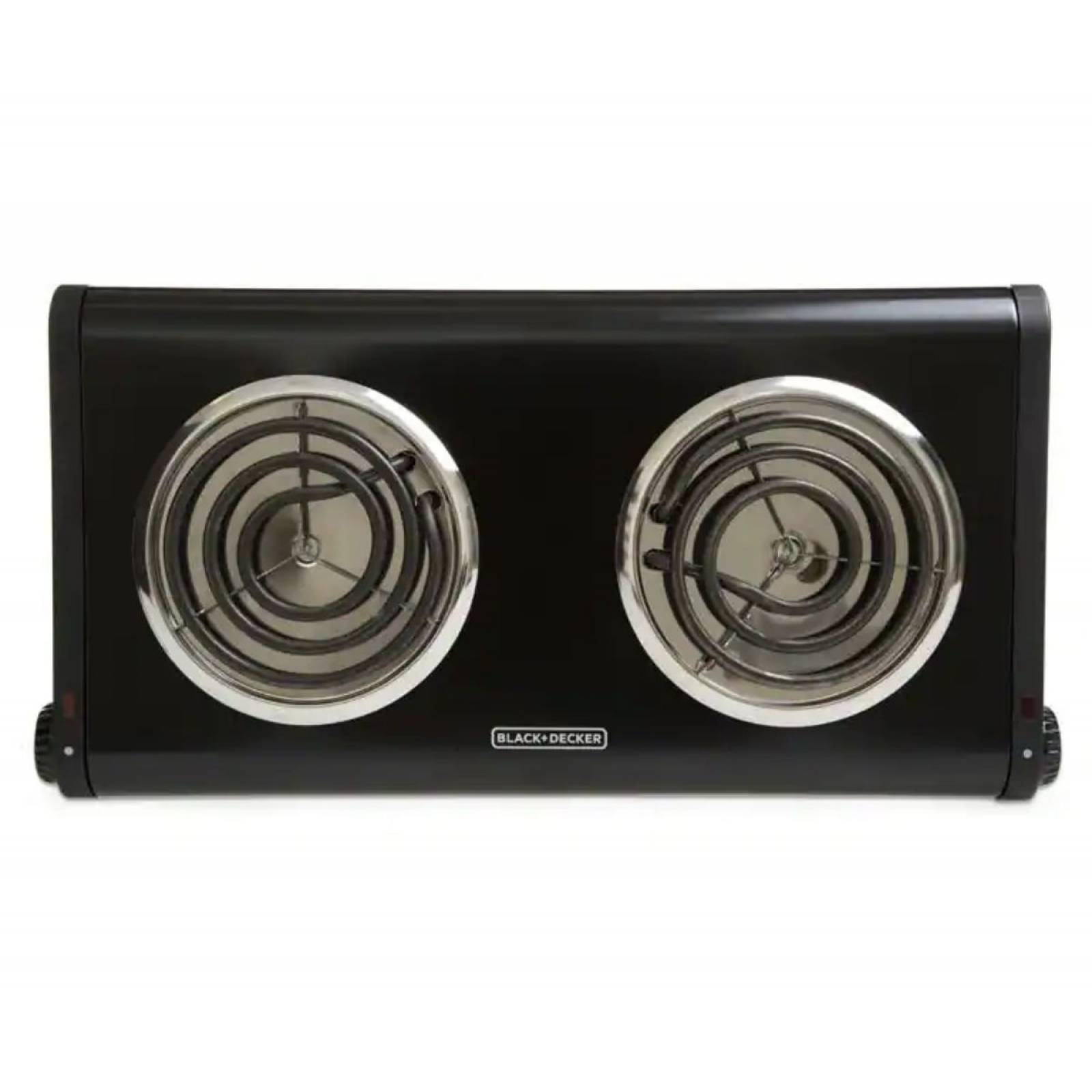 Parrilla eléctrica doble hornilla b&d