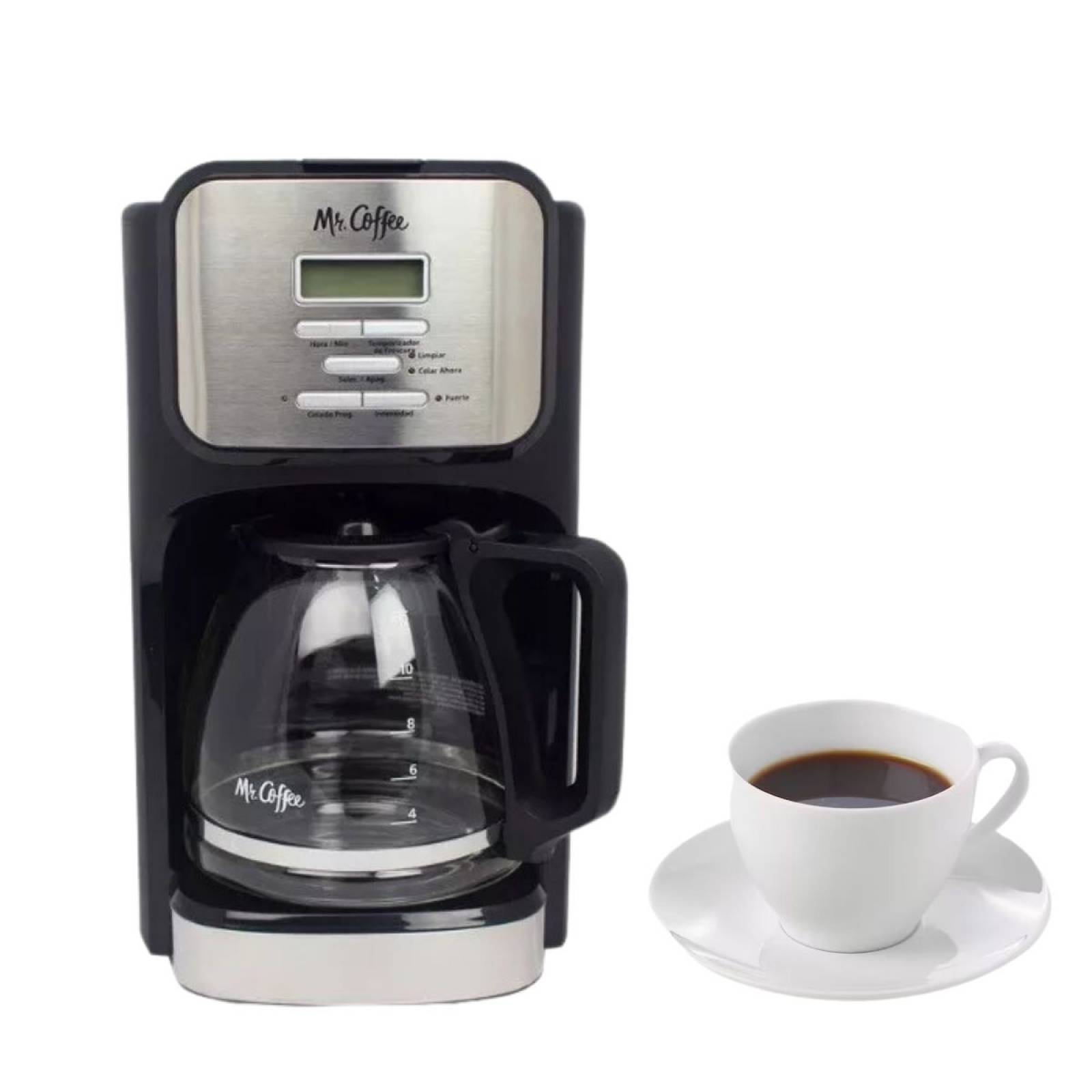 Cafetera 12 tzas. programable mr coffe